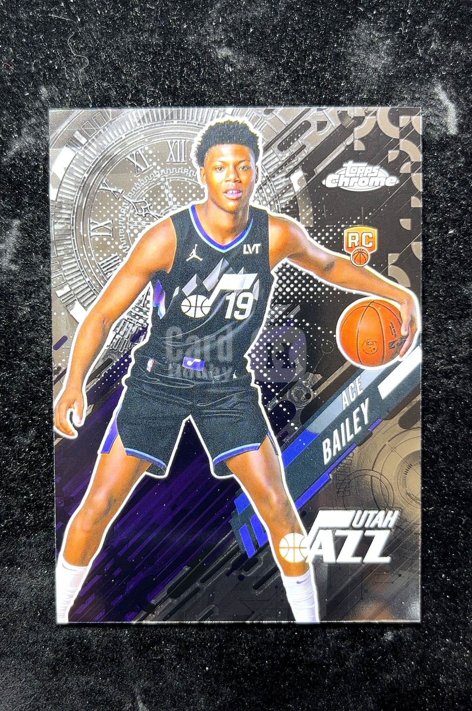 【小白1%代卖】2025 Topps Chrome Go Time Ace Bailey 新秀 RC 卡品如图 高价值 #GT-20 Utah Jazz 犹他爵士 0702