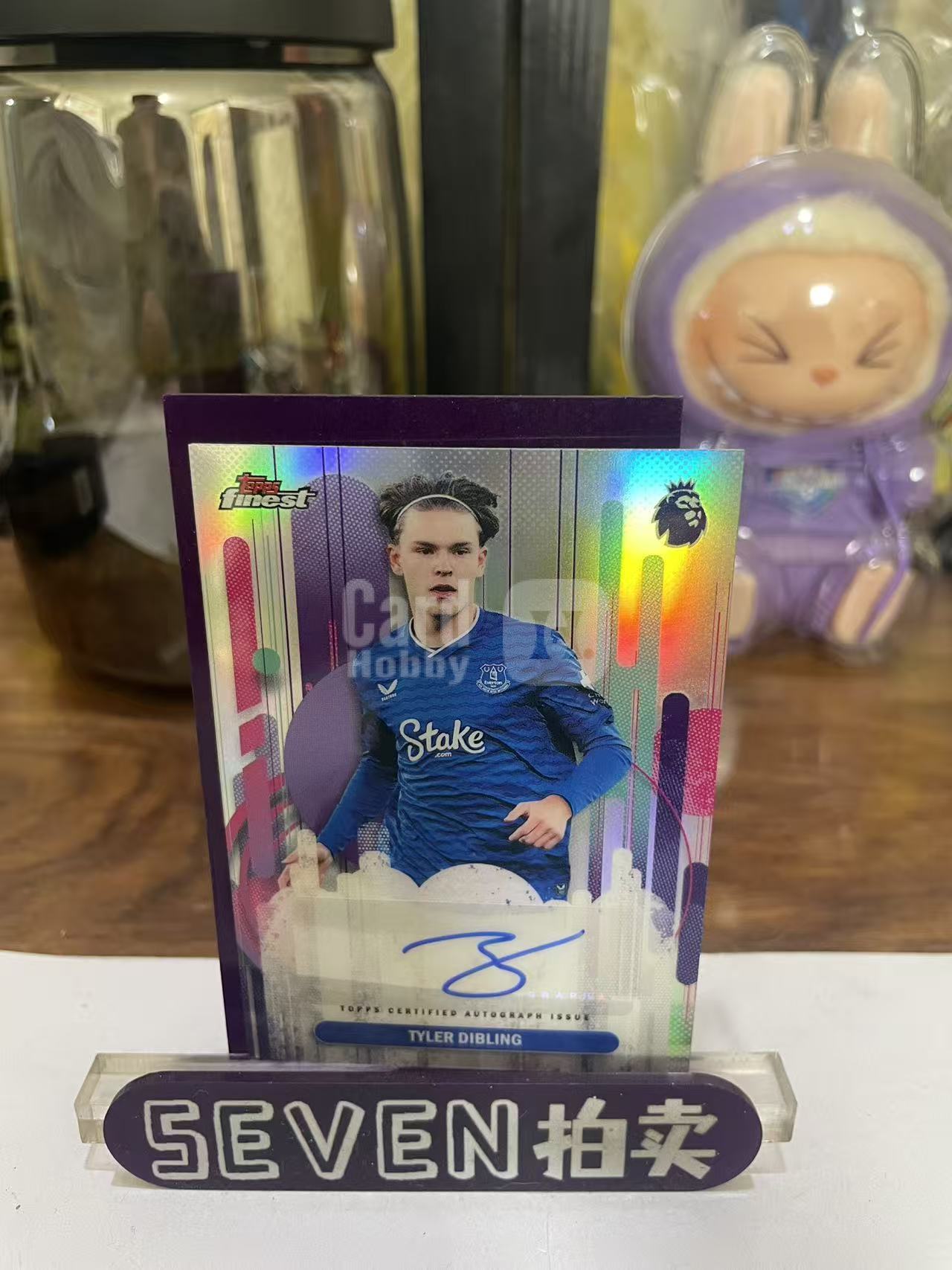 2026 Topps Finest TYLER DIBLING 【seven拍卖】埃弗顿 迪布林 签字 卡品如图 细节如图 熙熙