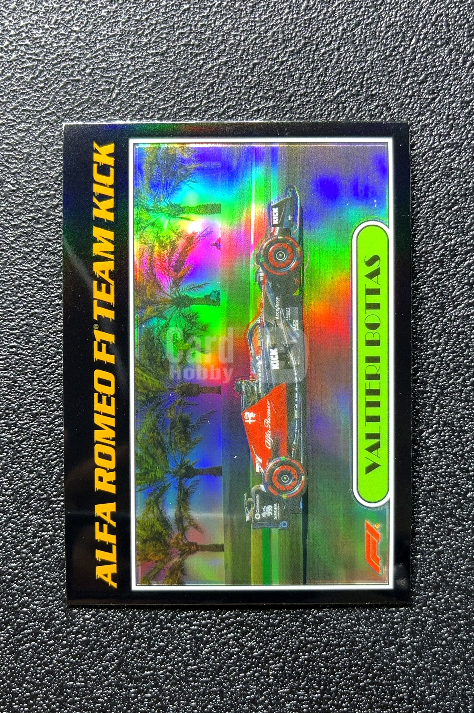 【小白1%代卖】2023 Topps Chrome Valtteri Bottas 瓦尔特利·博塔斯 银折 折射 卡品如图 高价值 #A77 Alfa Romeo F1 Team 0806