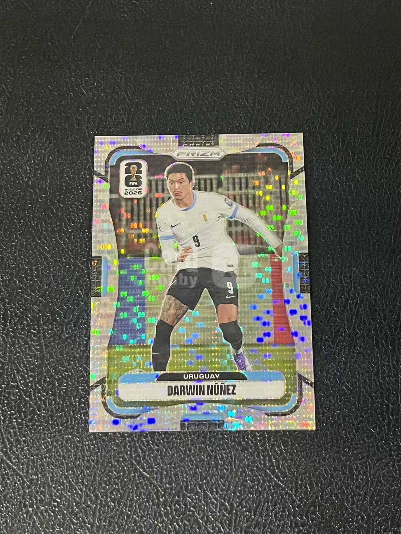 2026 Panini World Cup Prizm Darwin Nunez 努涅斯 脉冲折 乌拉圭 世界杯 银折 实卡精美 卡品如图 LA-5