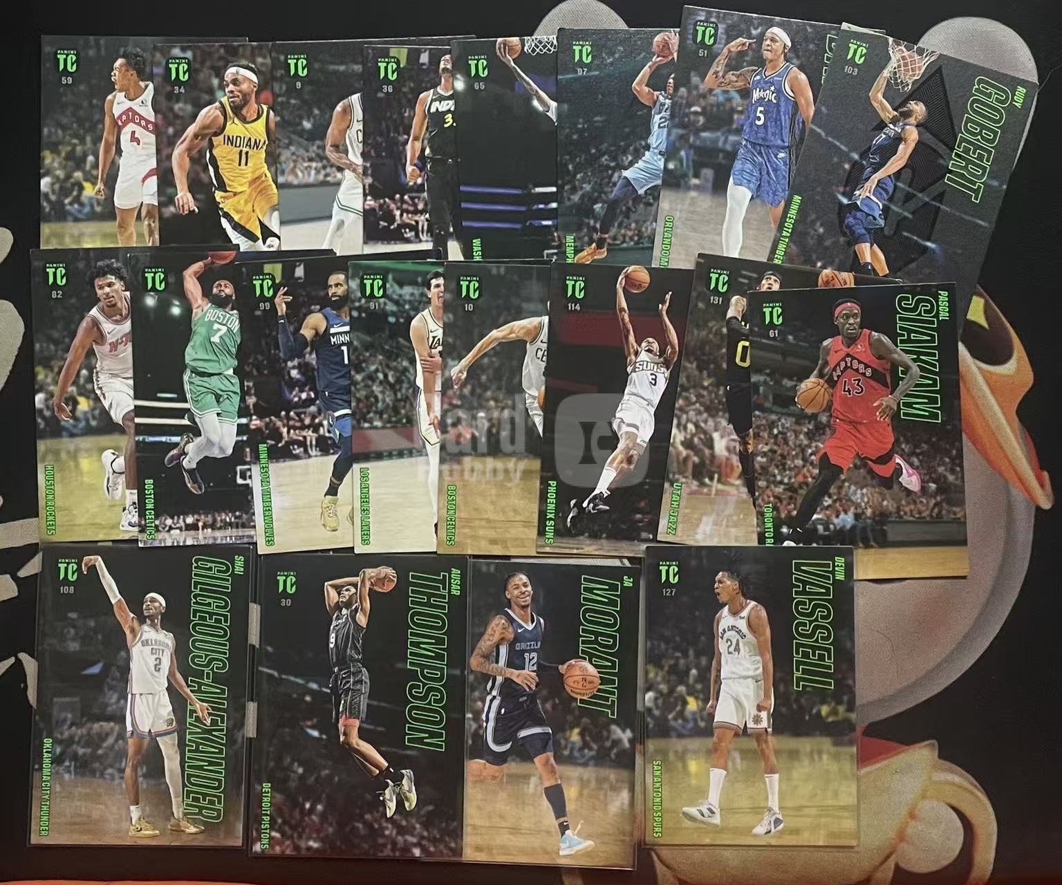 2023-24 Panini top class Devin Vassell 德文·瓦塞尔 贾·莫兰特 亚历山大 奥萨尔·汤普森 杰伦·格林 tc base不保卡品 20张打包 值得收藏（猴子卡社）