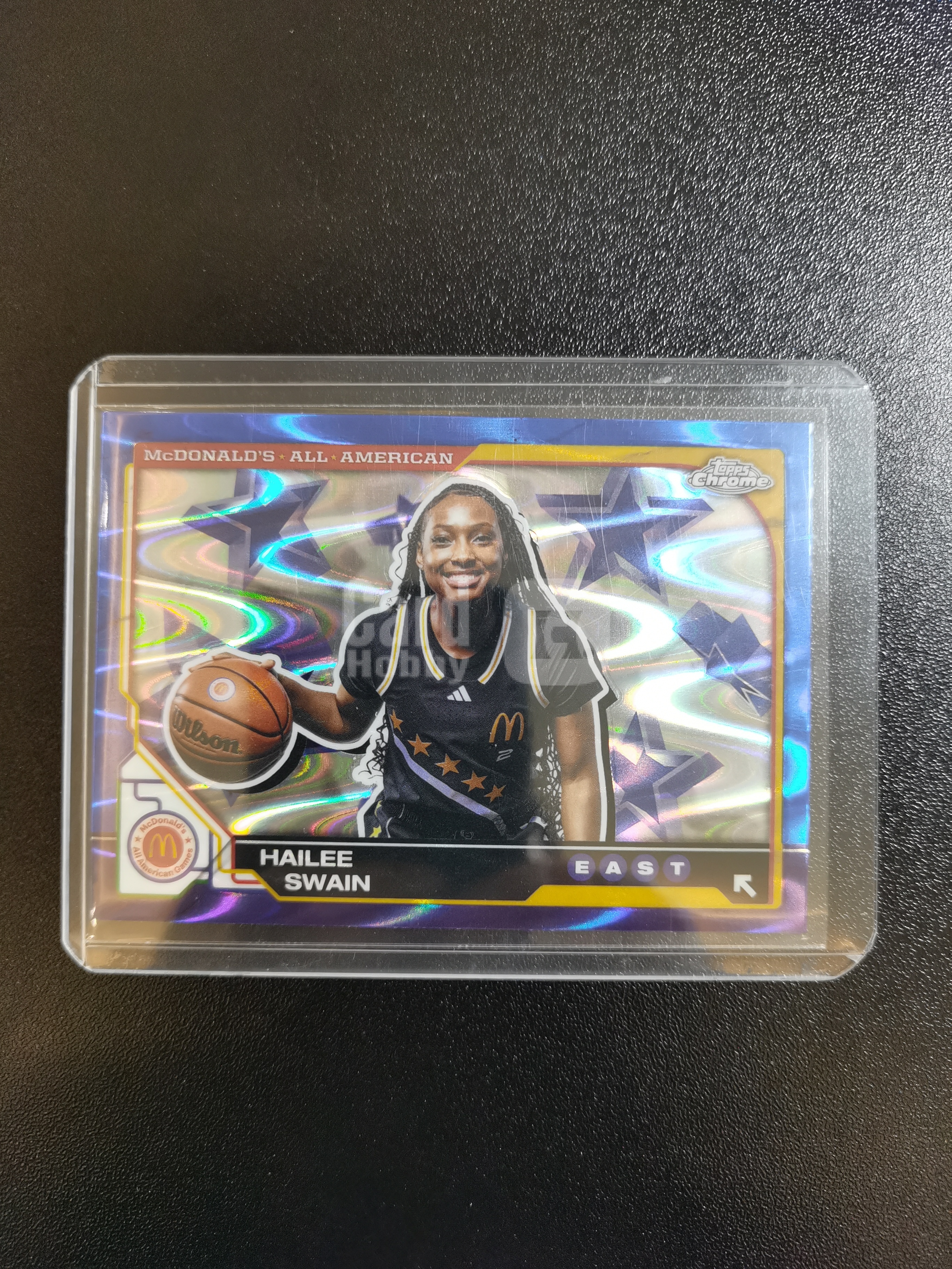 2025 Topps McDonald's Hailee Swain 海莉斯温 麦当劳全明星 顶尖高中女篮东部队 变形虫折 收藏凑套 卡品如图 免费代拍LM