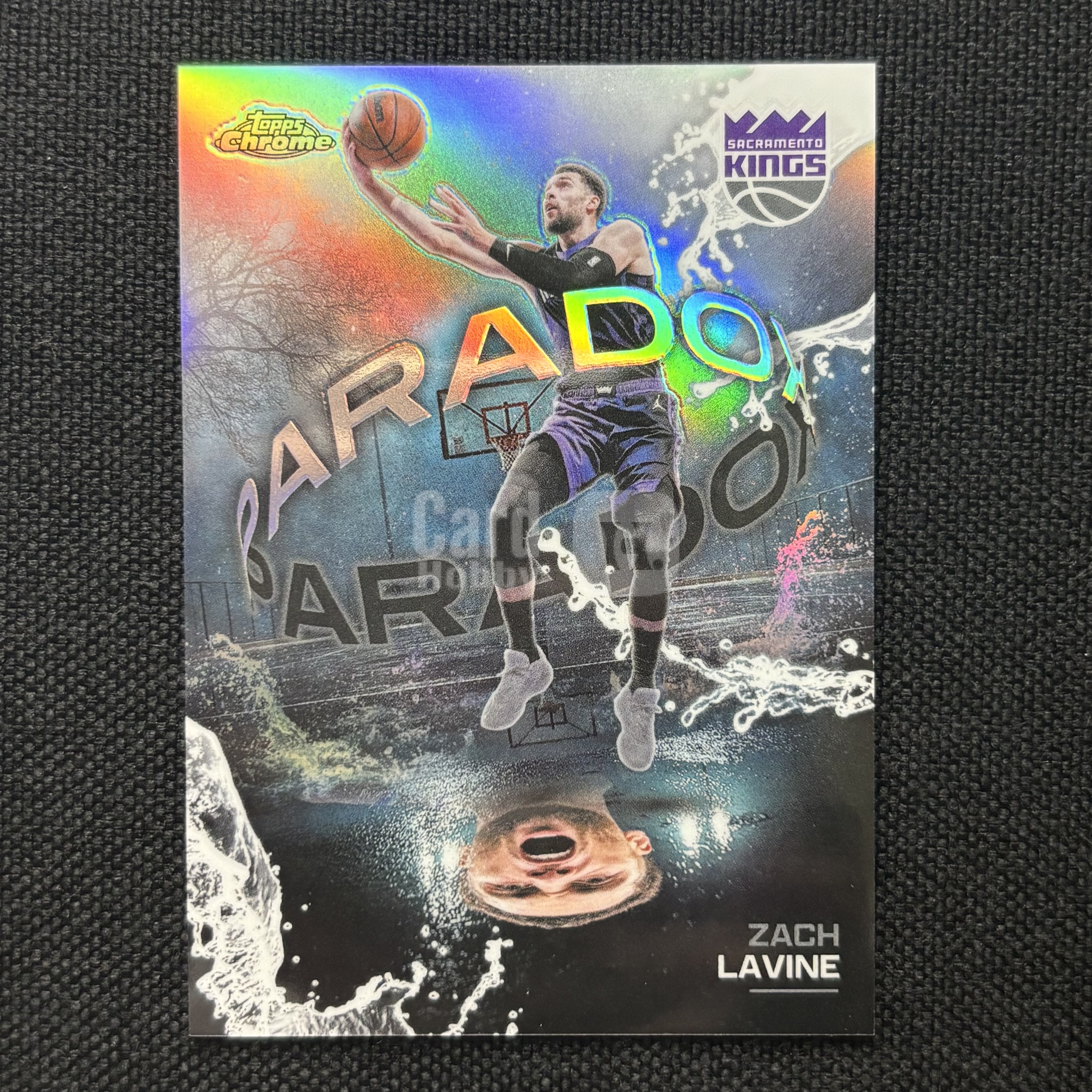 2025-26 Topps Chrome Zach LaVine 扎克拉文 大比例ssp 悖论Paradox 折射 国王 微瑕看图【小涛代卖】#冠希