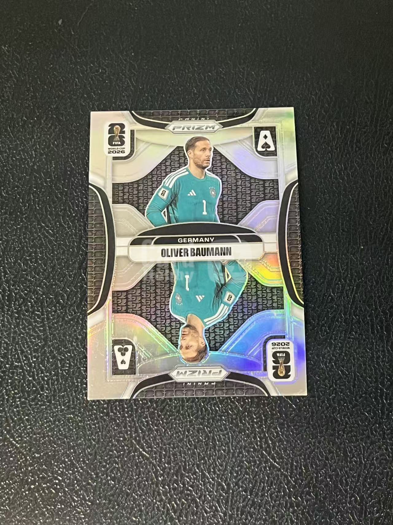 2026 Panini World Cup Prizm Oliver Baumann 鲍曼 特卡 德国 世界杯 银折 实卡精美 卡品如图 LA-5