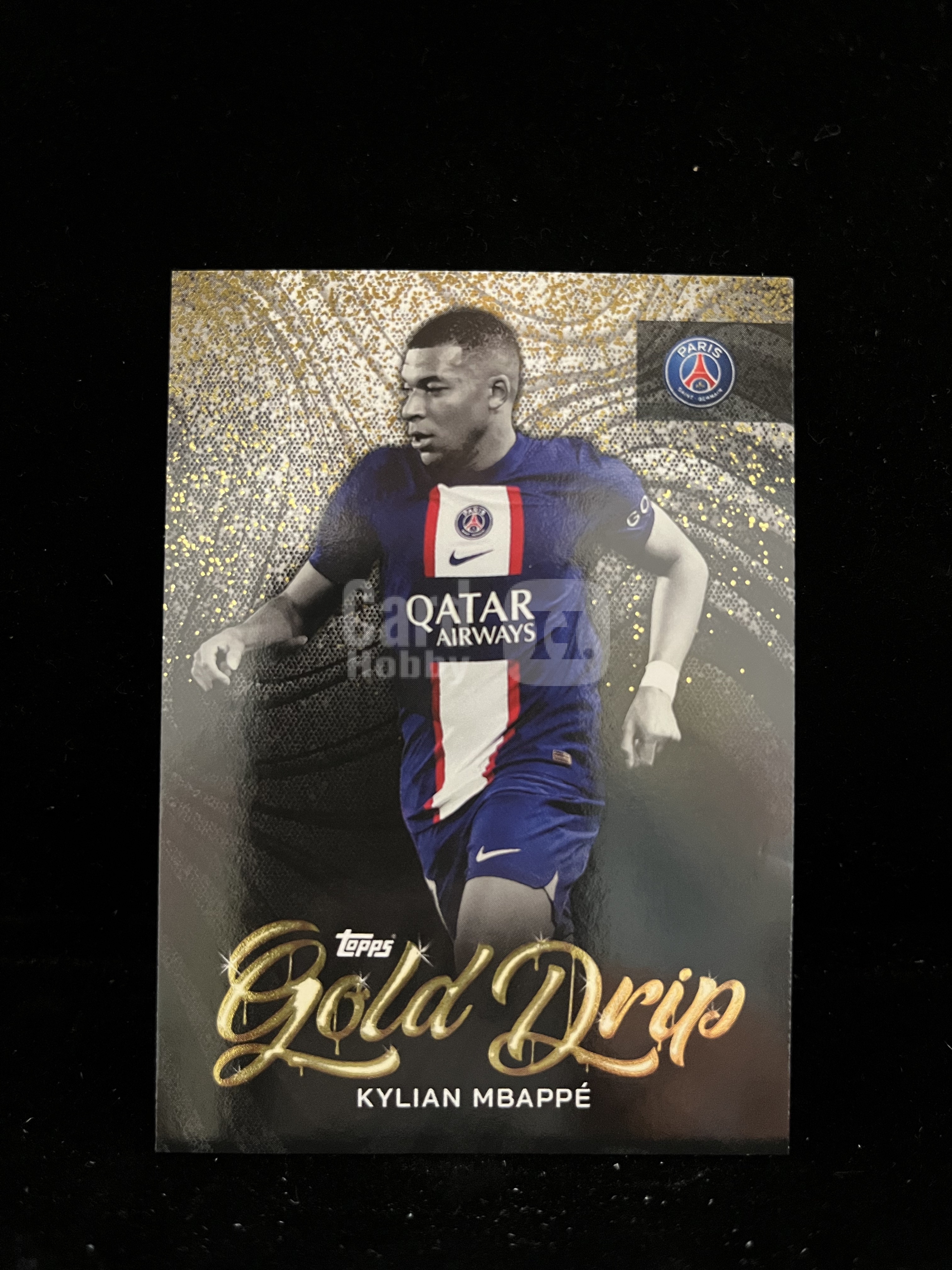 免费代拍 2023 Topps Paris Saint-Germain Team Set Gold Drip 法甲 姆巴佩 Kylian Mbappé 卡品如图#B131