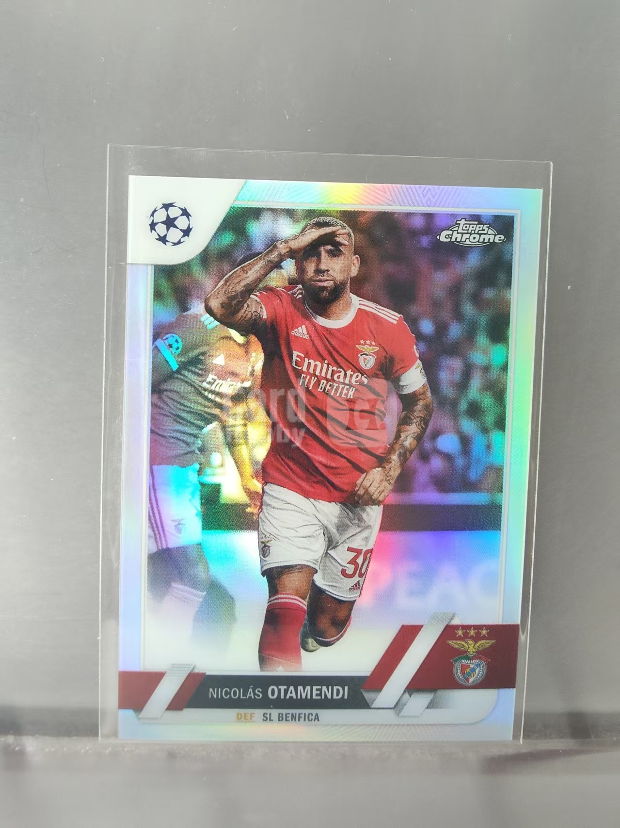 2023 Topps Chrome nicolas otamendi 尼古拉斯 奥塔门迪 本菲卡  银折 欧冠TC 卡品如图 N23A
