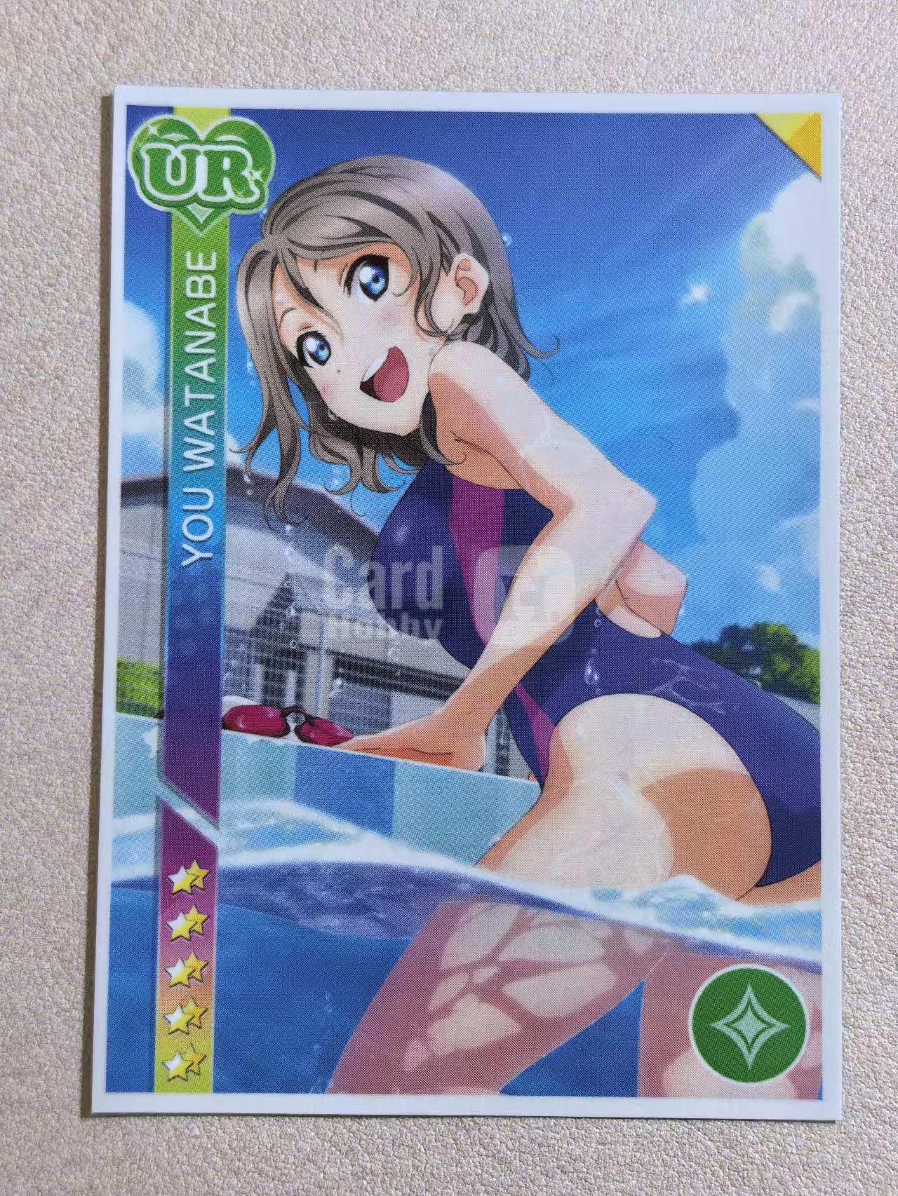 Bushiroad 武士道 《LoveLive! 学园偶像祭(SIF)》 日版 “渡辺曜”UR卡 默认微瑕 卡品如图