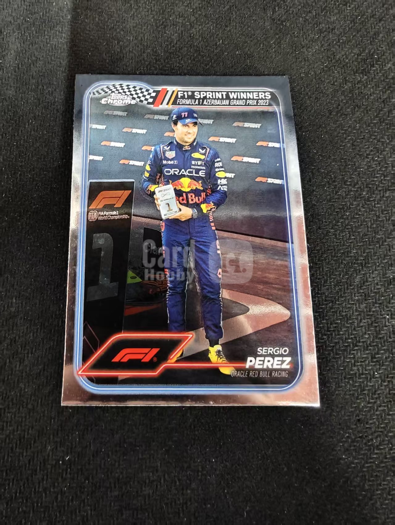 2024 Topps Chrome F1 Sergio Perez 红牛车队 塞尔吉奥 佩雷兹 划痕 边角瑕疵 #148
