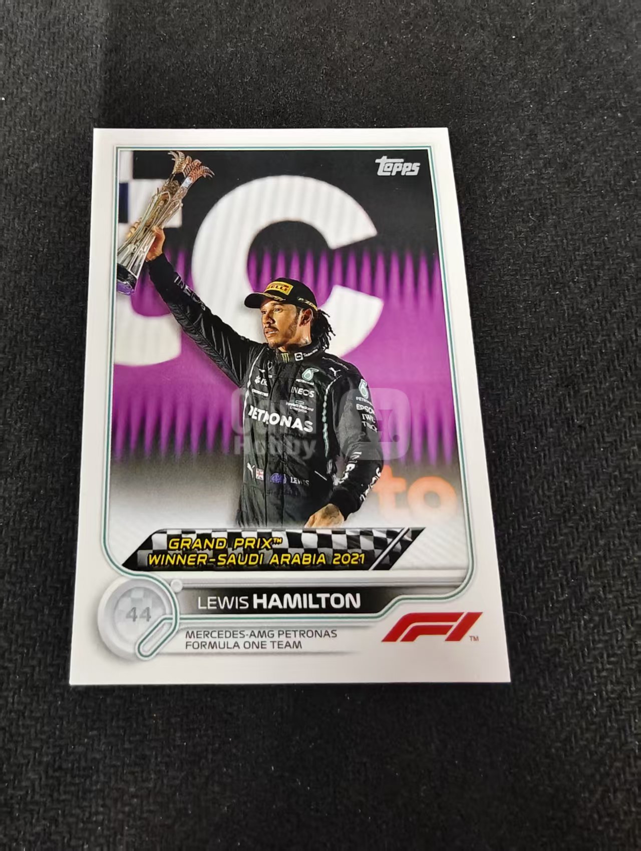 2022 Topps Chrome F1 Lewis Hamilton 刘易斯 汉密尔顿 AMG梅赛德斯奔驰 划痕 边角瑕疵 @171