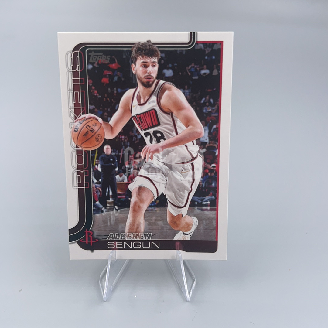 2025 Topps Topps Alperen Sengun 【顺丰速运 只合并不累计】TOPPS 申京 base J