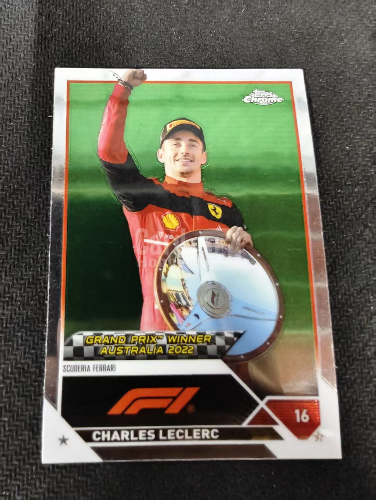 2023 Topps Chrome F1 Charles Leclerc 勒克莱尔 乐扣 法拉利 划痕 边角瑕疵 #146