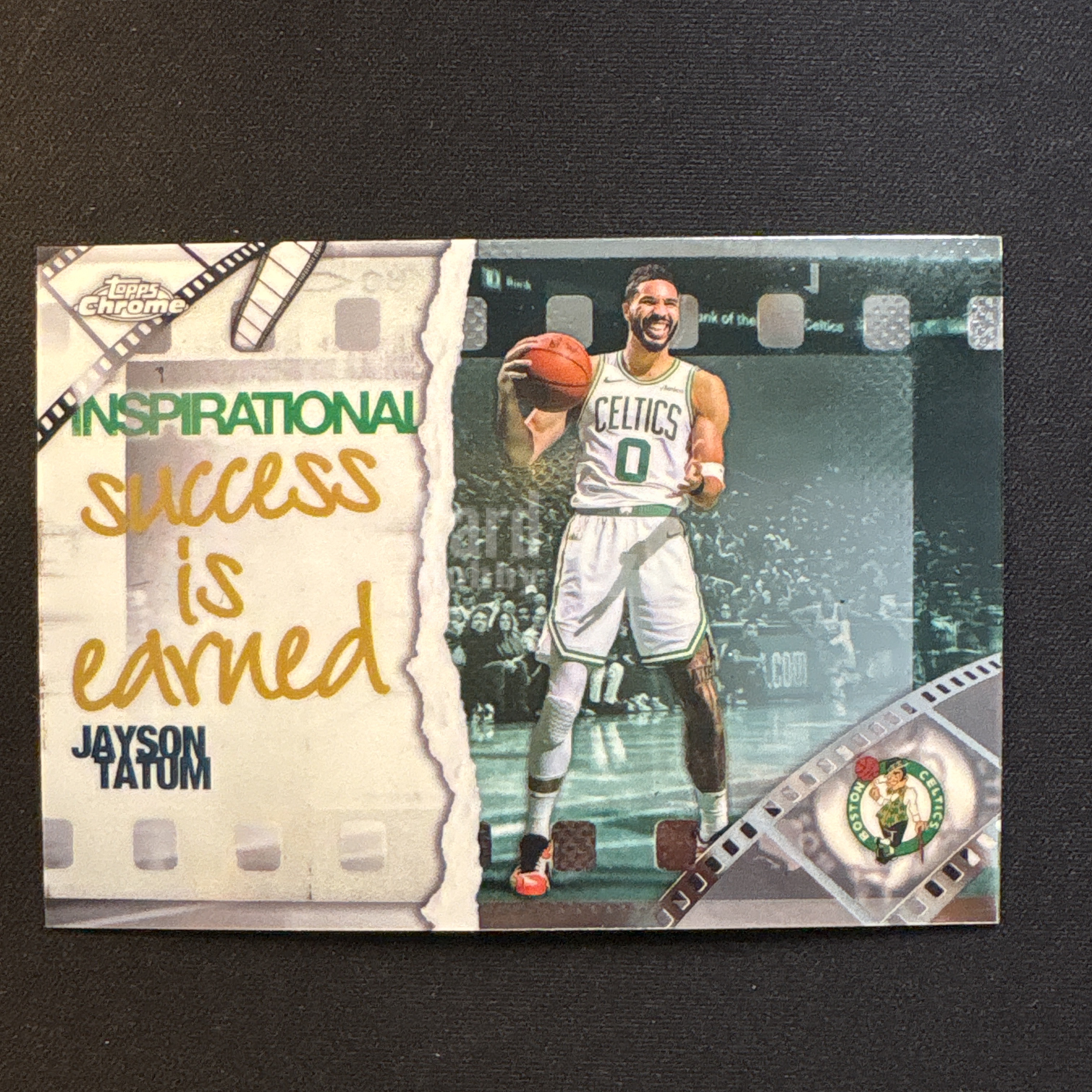 2025-26 Topps Chrome Jayson Tatum 【爆爆代卖】杰森 塔图姆 银平行 Inspirational 励志标语特卡 座右铭 Base 凯尔特人 专收必备 卡品如图 #靓星