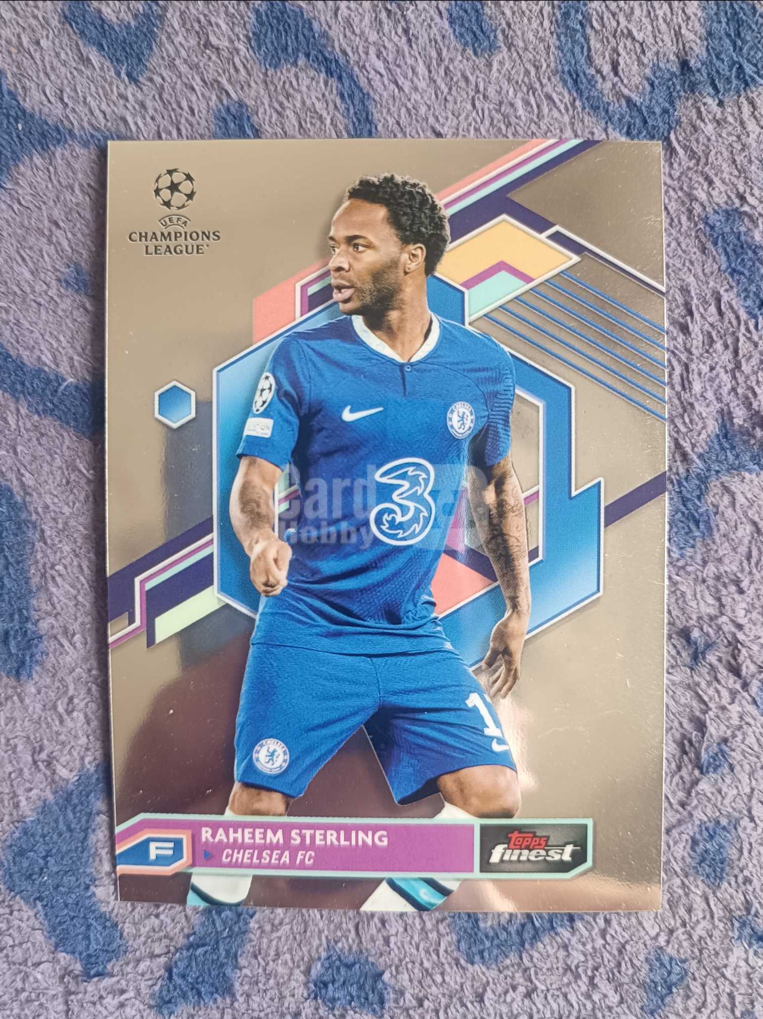 2023 Topps Finest Raheem Sterling 【接代拍】Finest Chrome base 拉希姆·斯特林 英格兰🏴󠁧󠁢󠁥󠁮󠁧󠁿 切尔西 曼城 利物浦 阿森纳