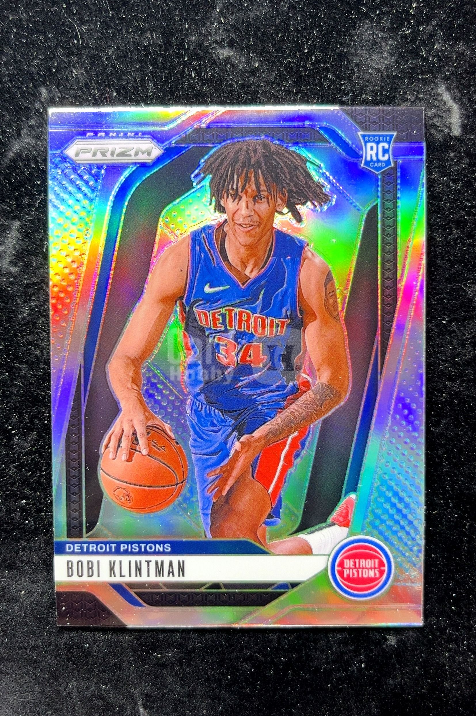 【小白1%代卖】2024 Panini Prizm Rookie 新秀 Bobi Klintman 博比·克林特曼 银折 折射 新秀 RC 卡品如图 高价值 #266 Detroit 0702