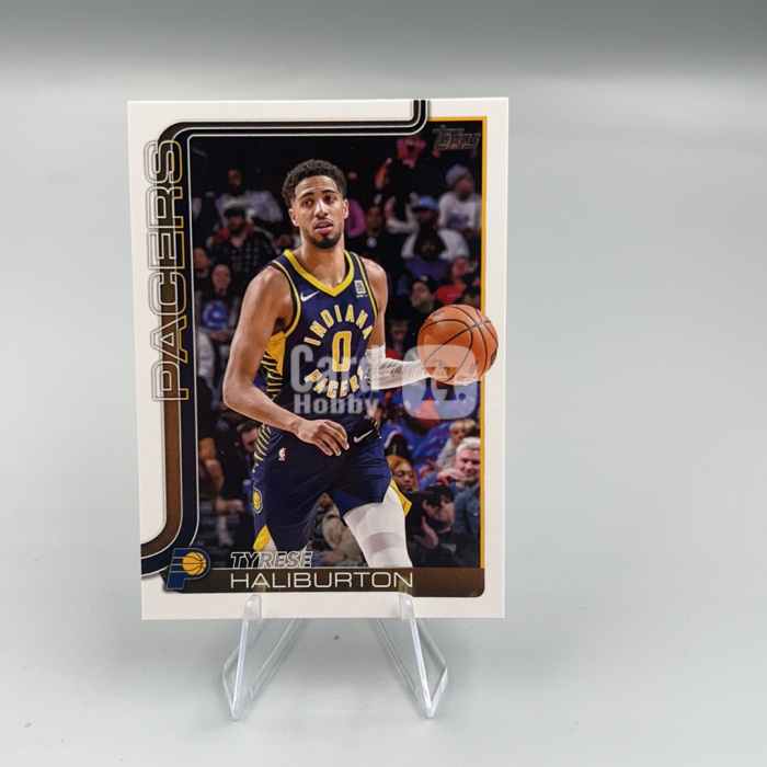 2025 Topps Topps Tyrese Haliburton I【顺丰速运 只合并不累计】TOPPS 哈利伯顿 base