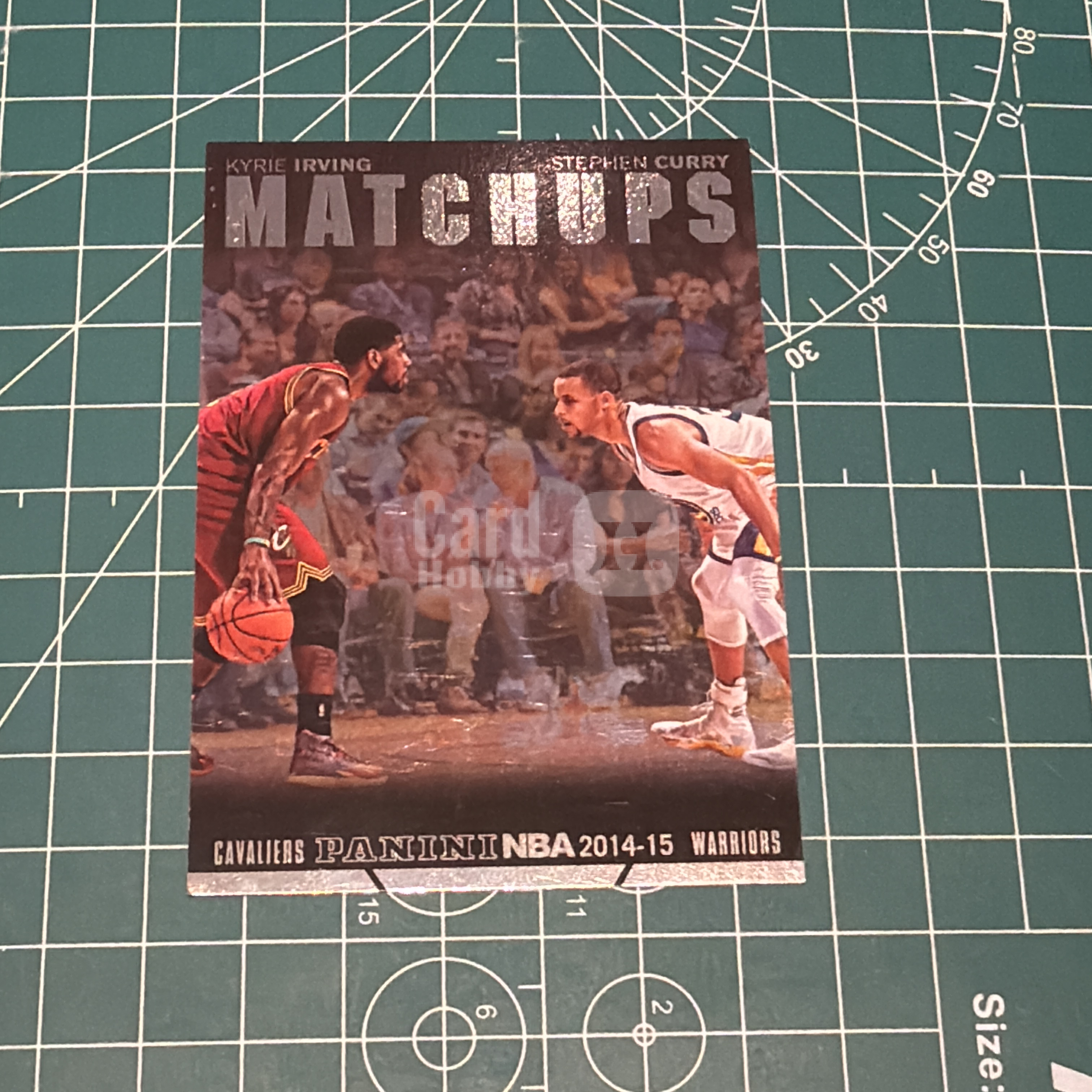 2014-15 Panini S.p.A Stephen Curry Irving 中雅图/中亚图 库里 欧文 双人对位特卡 老卡 绝版卡 稀有大比例