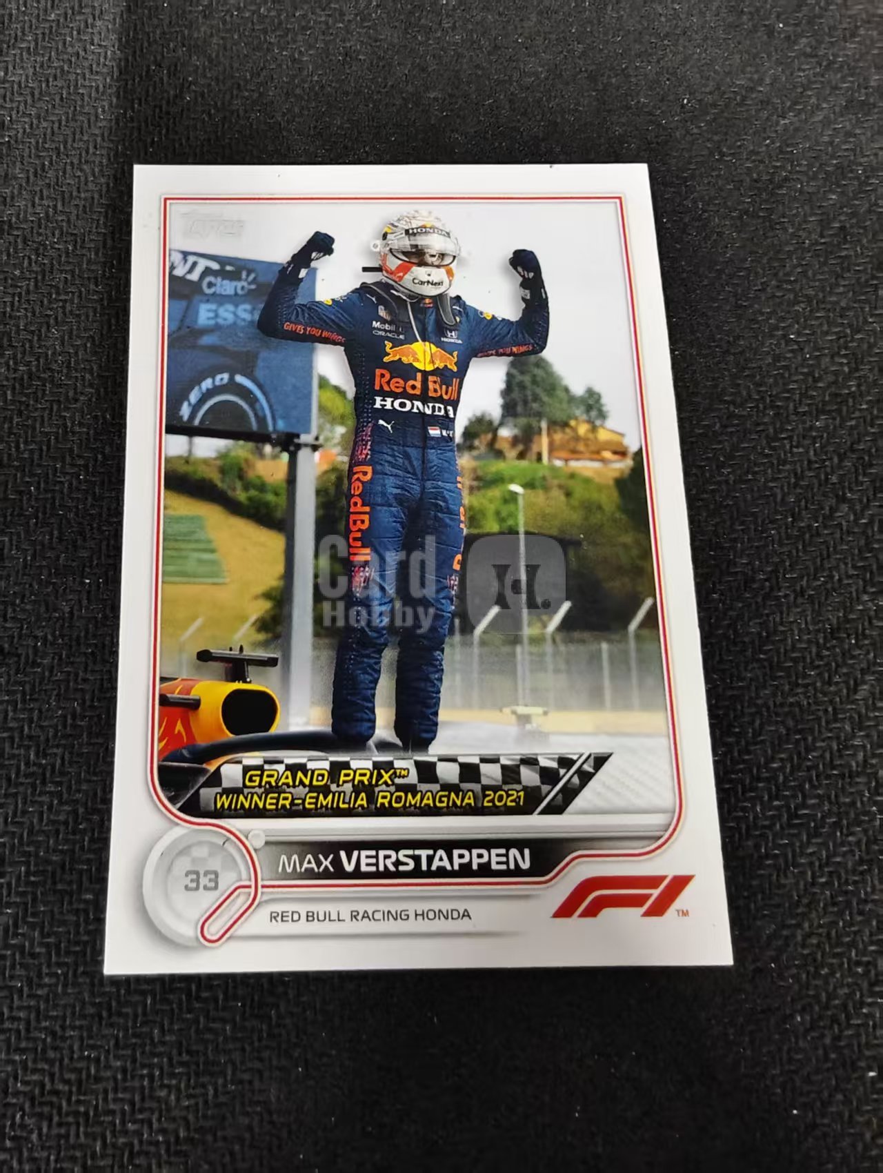 2022 Topps Chrome F1 Max Verstappen 维斯塔潘 红牛 划痕 边角瑕疵 @152