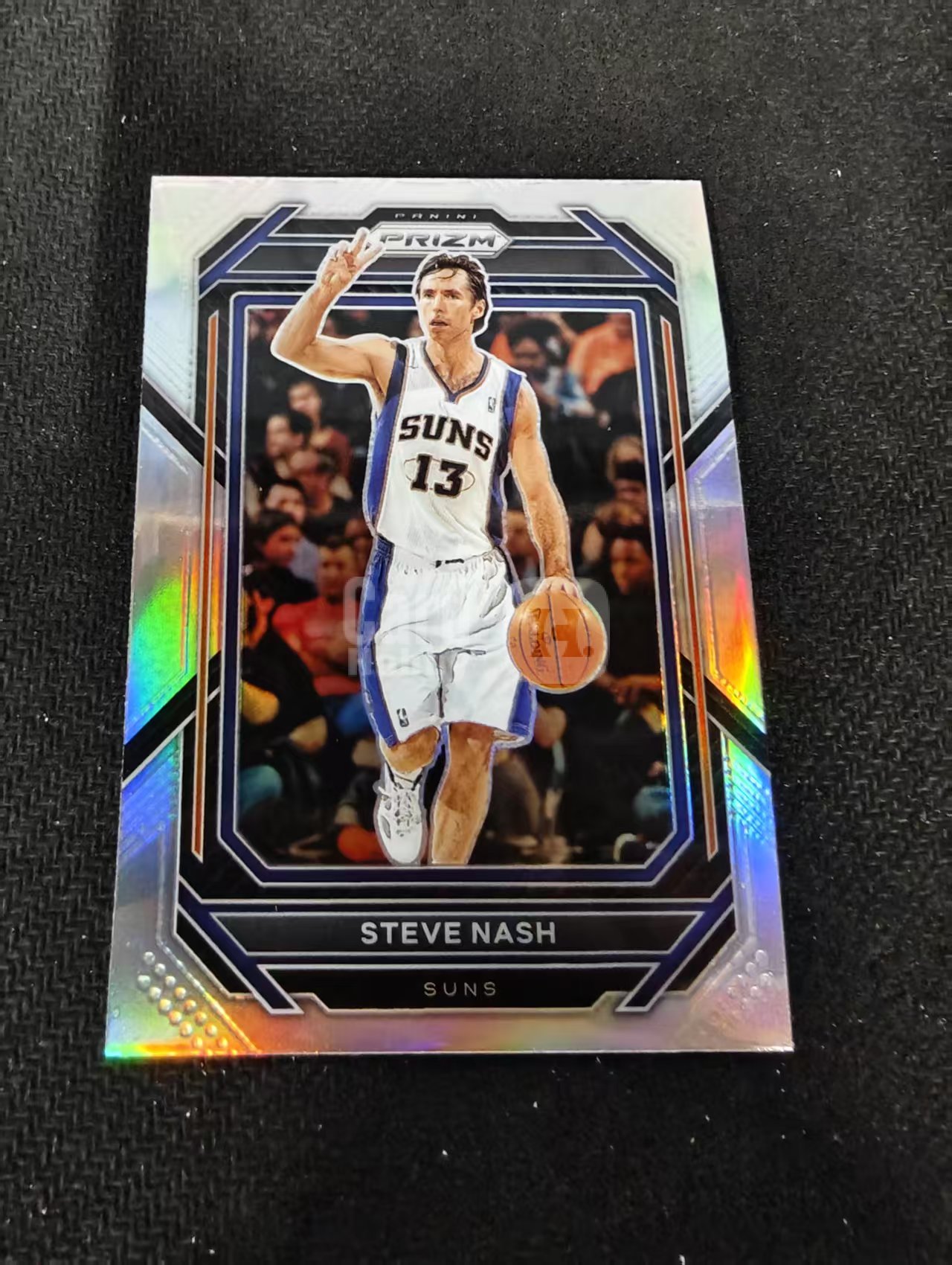 2022-23 Panini Prizm Steve Nash 史蒂夫 纳什 太阳 银折 PZ 划痕 边角瑕疵 #289