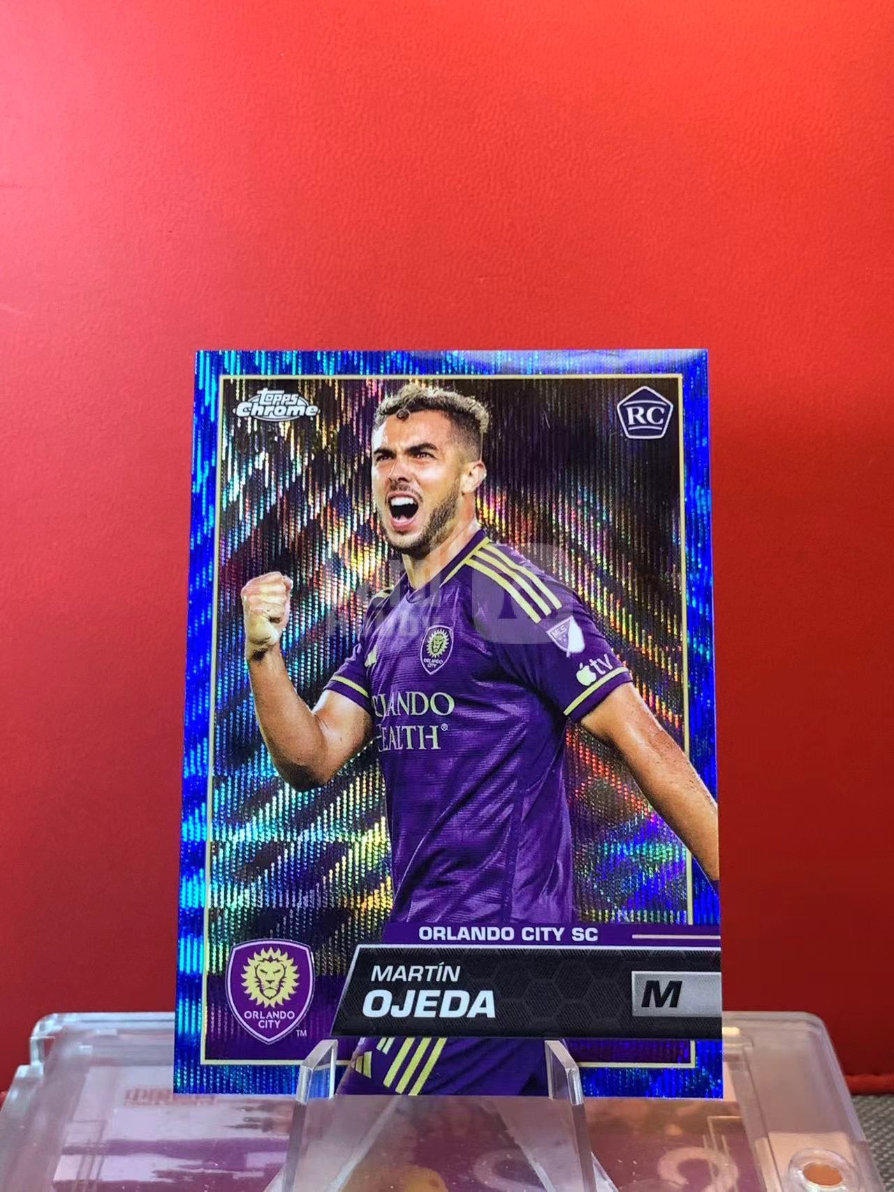 (詹叔代拍)2023 Topps Chrome 美职联 MLS TC Martin Ojeda 马丁 奥捷达 008/199编 新秀rc 顺丰寄付 泰山