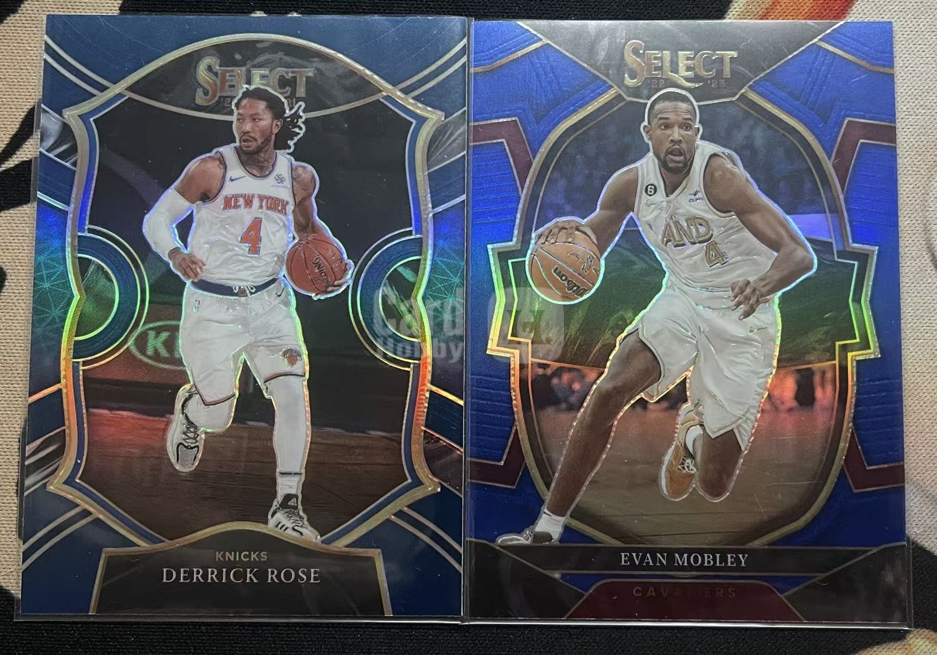 2020-21 Panini select Derrick Rose 德里克·罗斯 埃文·莫布利 银折 折射 select 打包 值得收藏(猴子卡社)