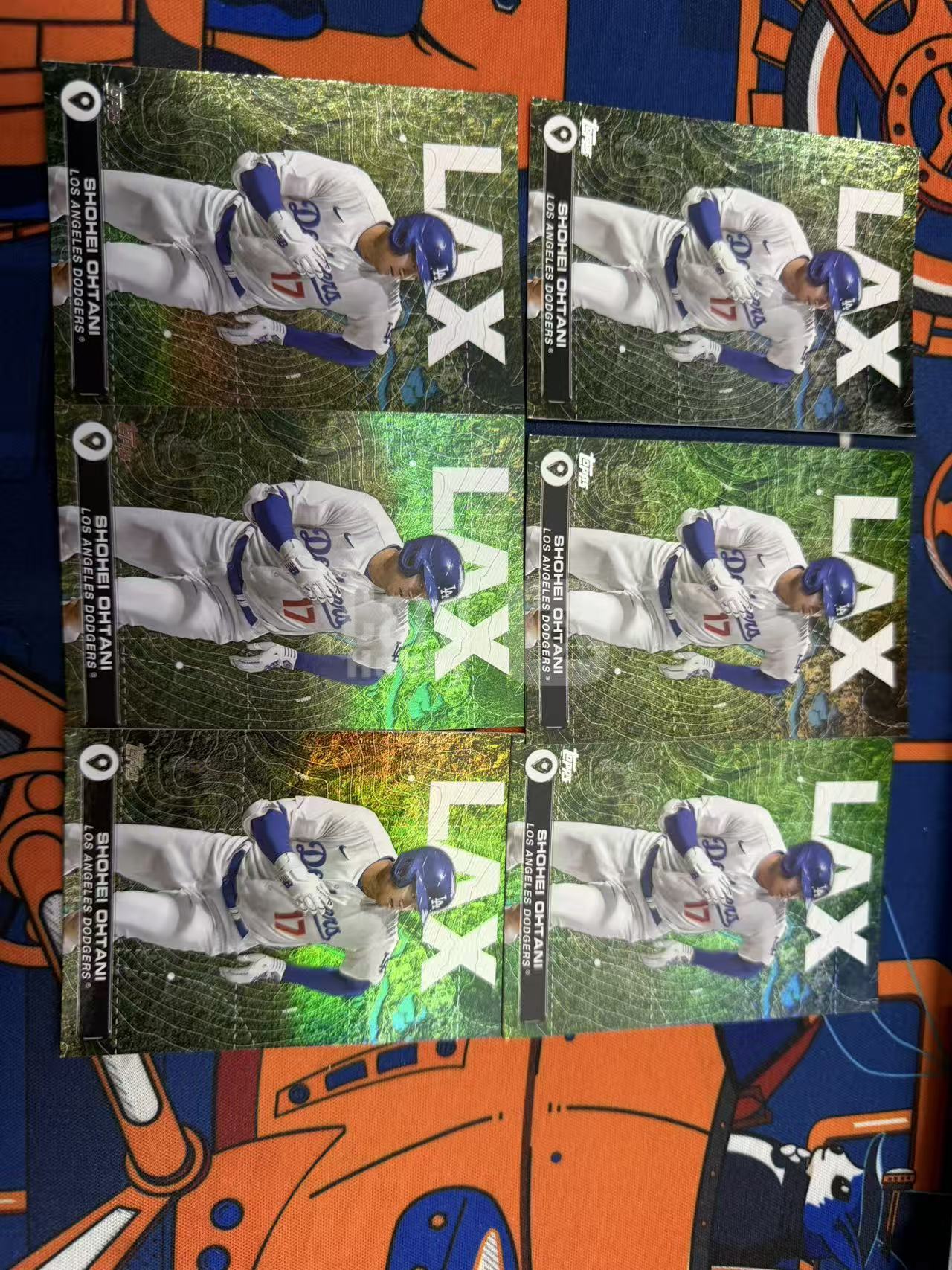 2024 Topps Series 2 Shohei Ohtani 6张大谷翔平 洛杉矶道奇队 City to City特卡 卡固官方代卖 Gordon