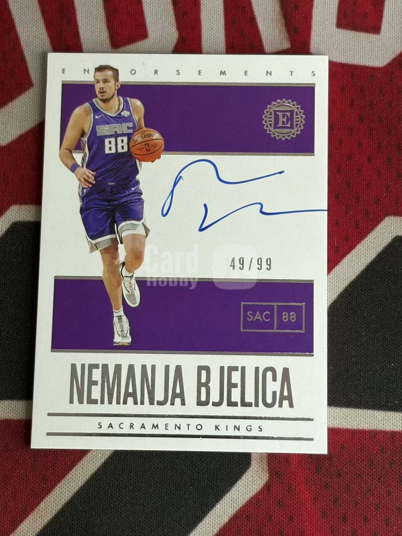 2019-20 PANINI ENCASED Nemanja Bjelica 云端系列 国王名宿 内马尼亚别利察 99编 签字卡 卡签 专收凑套必备【烂臭嘴拍卖】