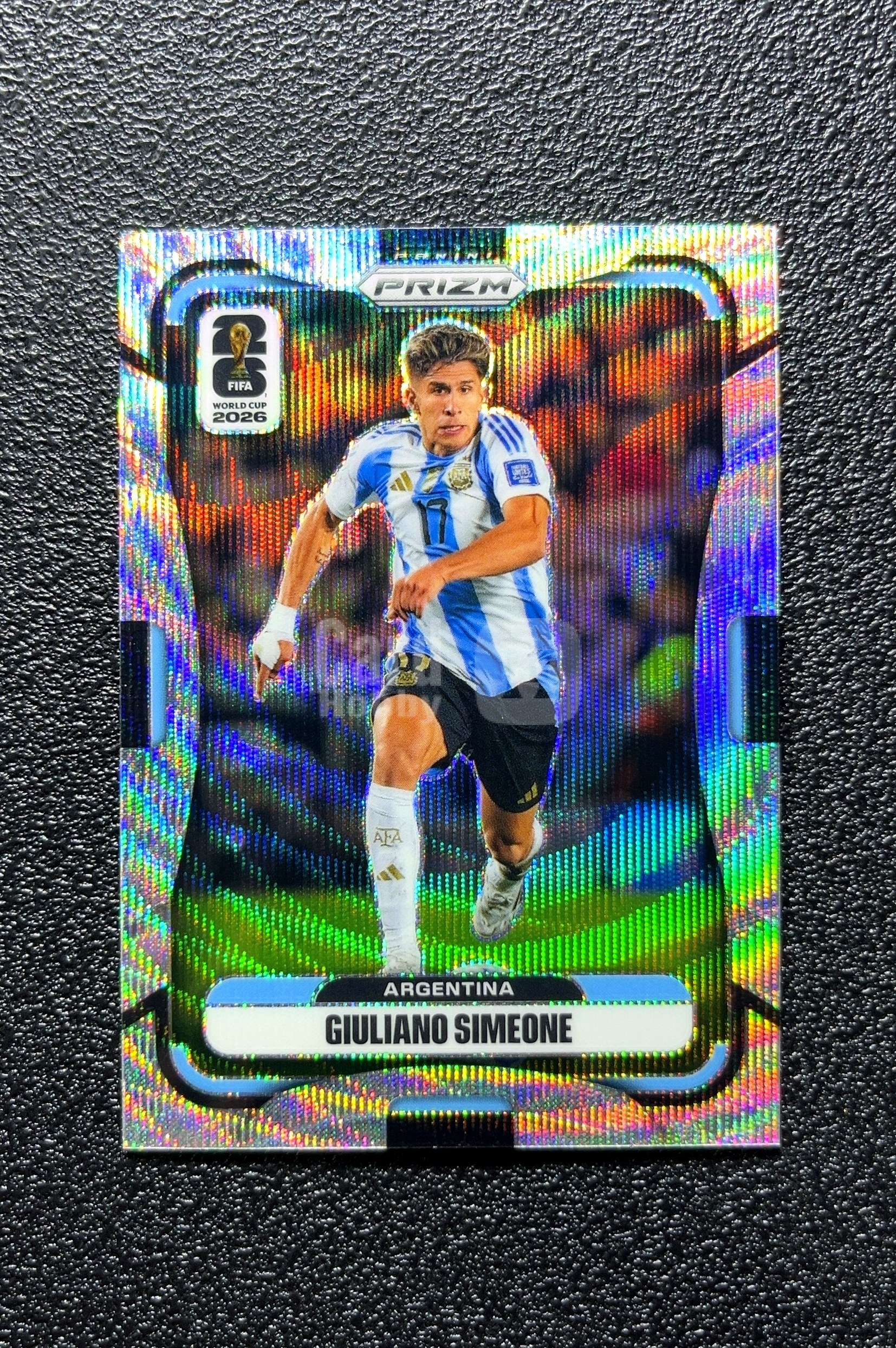 【小白1%代卖】2026 Panini Prizm Giuliano Simeone 吉利亚诺·西梅奥内 卡品如图 高价值 #13 Argentina 阿根廷 0809