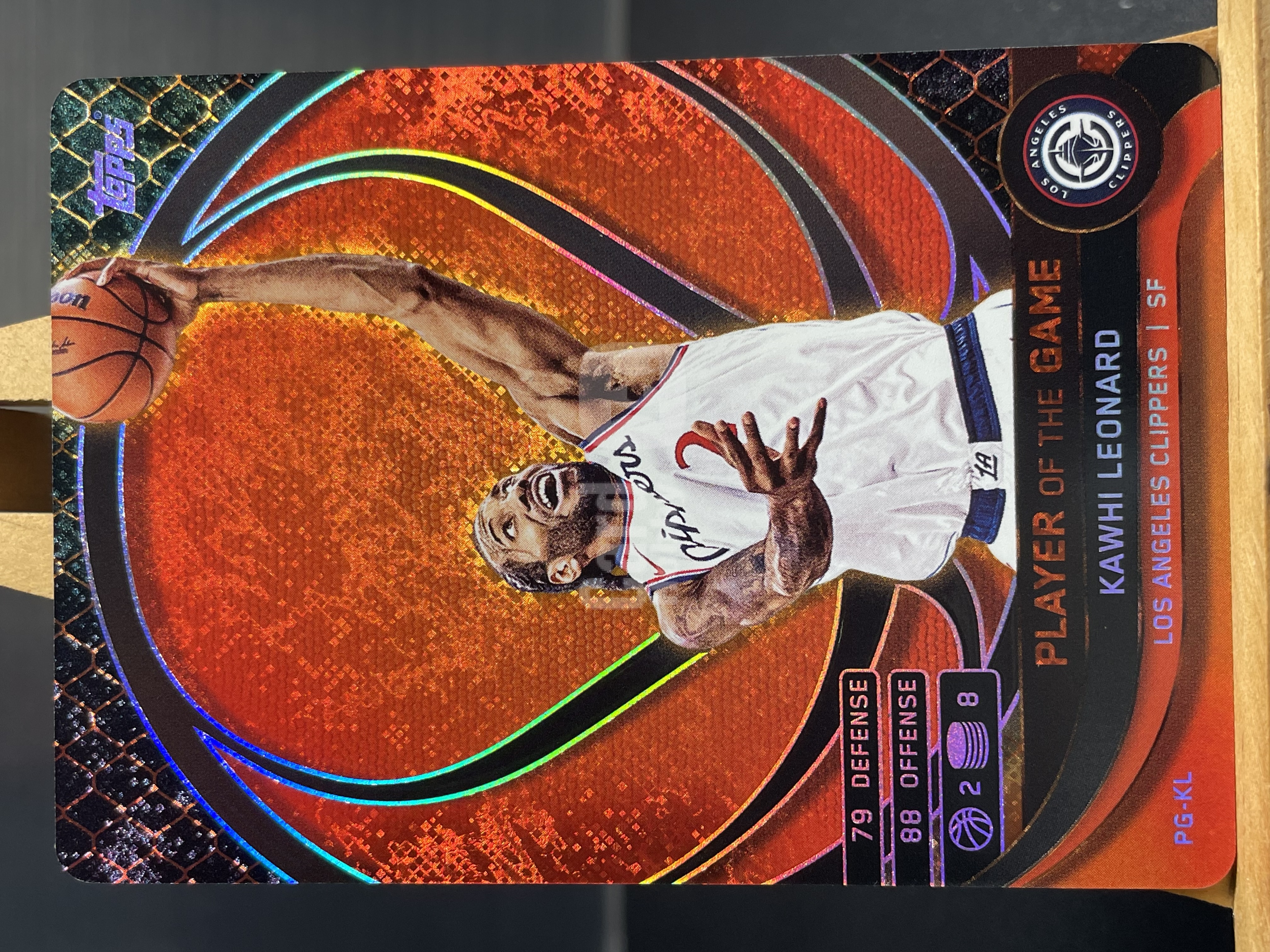 (T3) 2025 TOPPS 折射  小卡 卡哇伊 科怀 伦纳德 快船  实卡好看 收藏凑套必备 卡品如图！！！