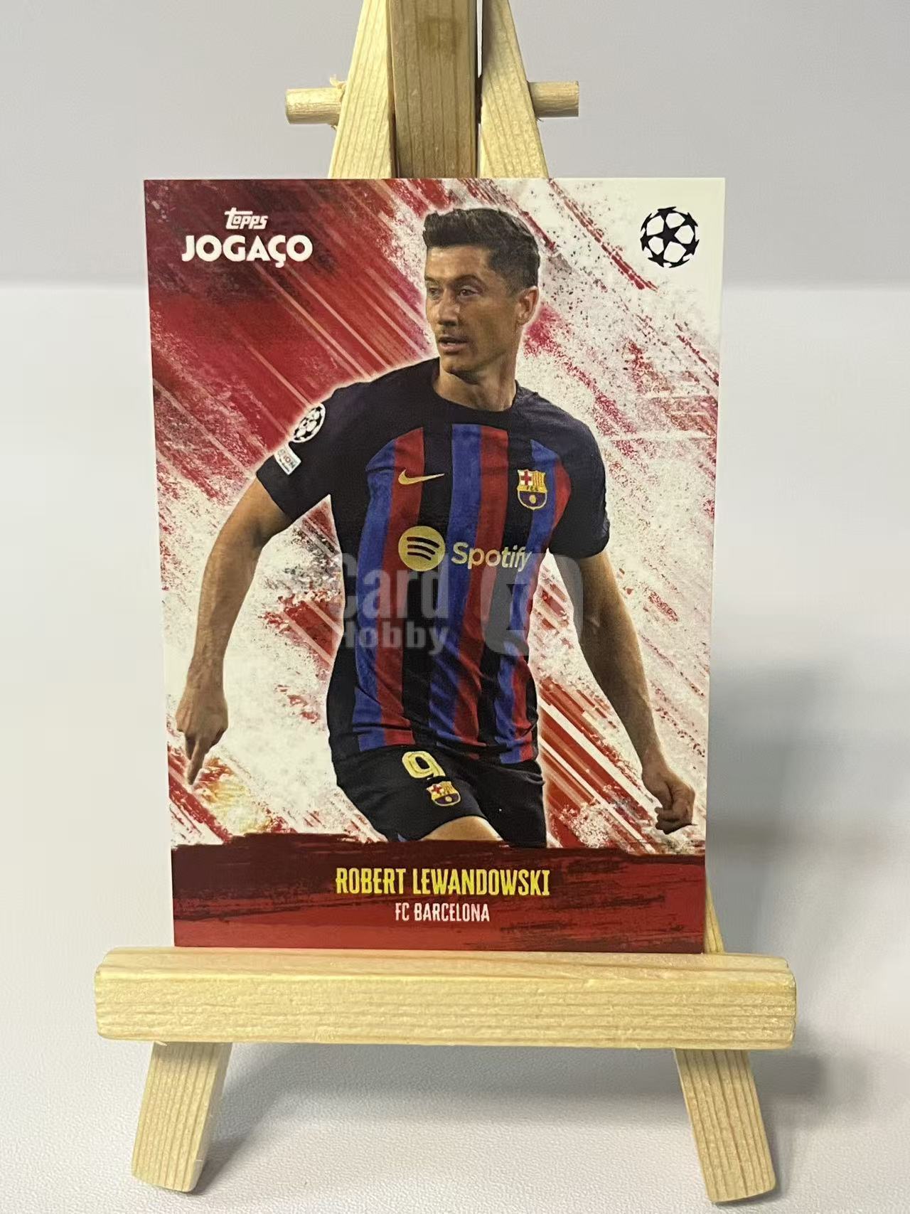 2023 Topps UEFA Robert Lewandowksi 莱万 巴萨 巴西极简 欧冠 实卡精美 卡品如图 LZ5