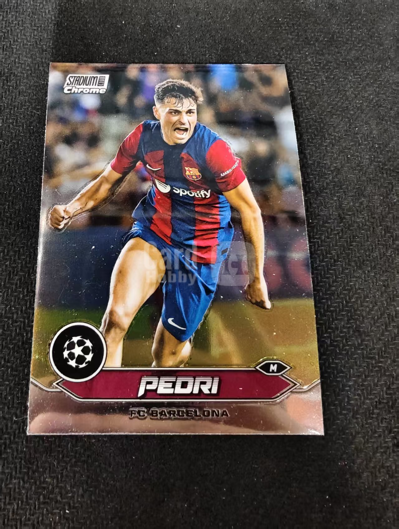 【可合并,不累计】2024 Topps Stadium Club Chrome Pedri 佩德里 巴萨 竞技场 欧冠 不保卡品 介意勿拍 #74