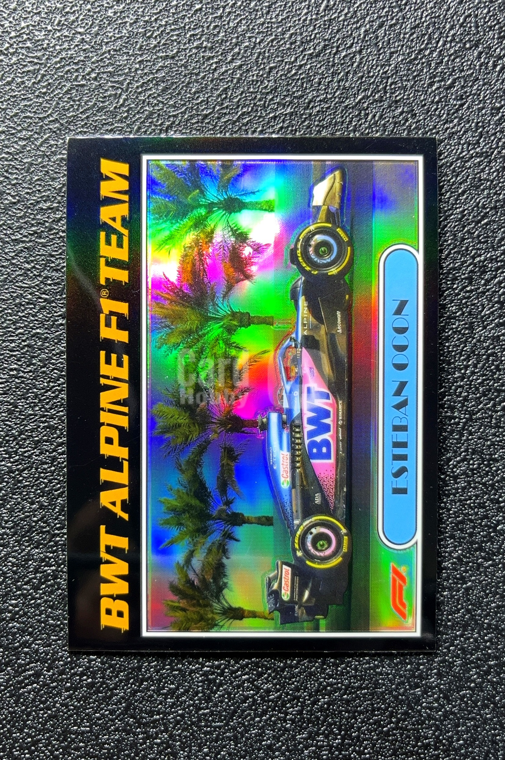 【小白1%代卖】2023 Topps Chrome Esteban Ocon 埃斯特班·奥康 银折 折射 卡品如图 高价值 #A07 BWT Alpine F1 Team 阿尔派 车队 0806
