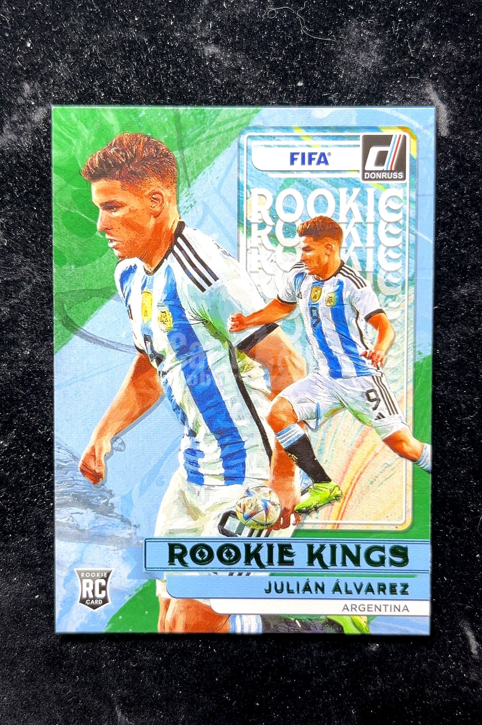 【小白1%代卖】2022 Donruss Rookie Kings Rookie Kings 新秀之王 Julián Álvarez 胡利安·阿尔瓦雷斯 新秀 RC 卡品如图 高价值 #2 0702