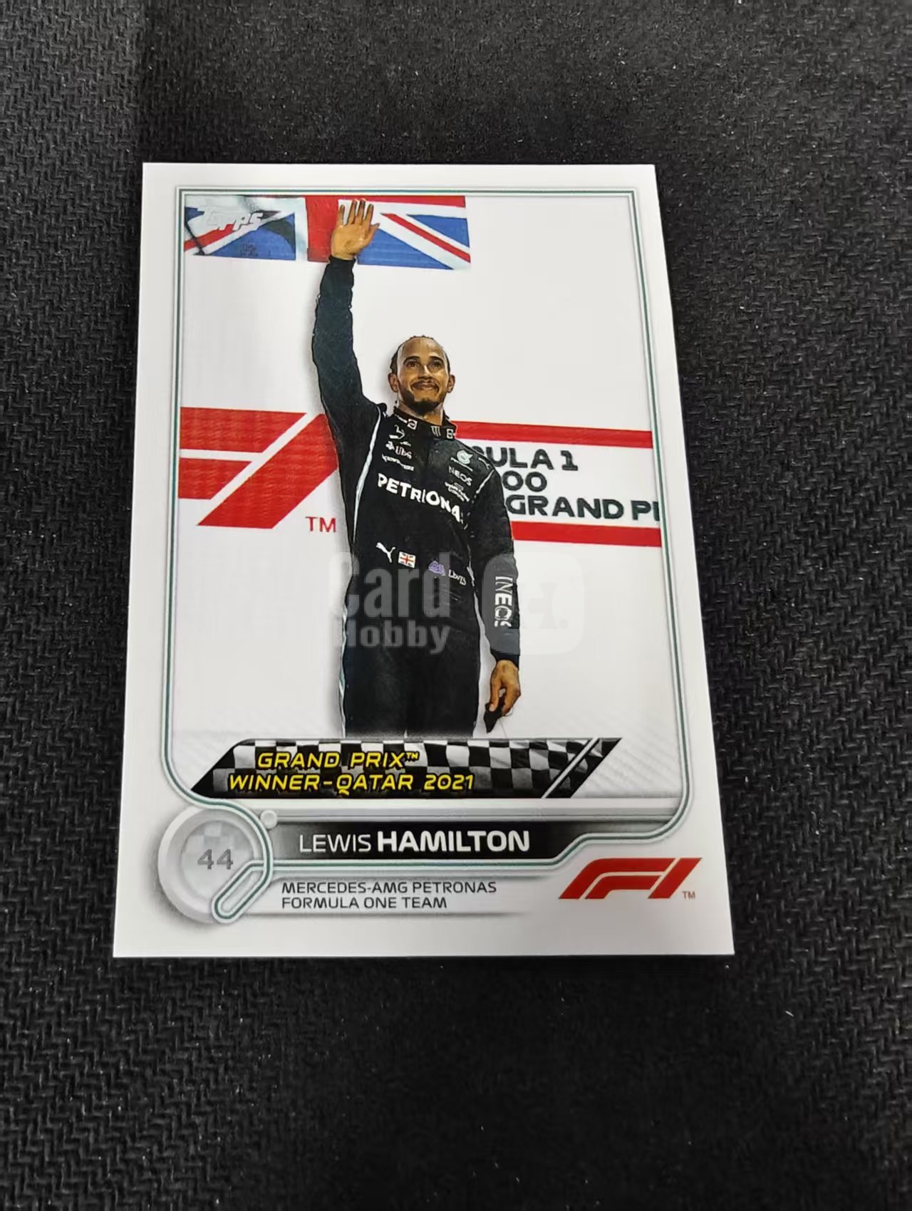 2022 Topps Chrome F1 Lewis Hamilton 刘易斯 汉密尔顿 AMG梅赛德斯奔驰 划痕 边角瑕疵 @170