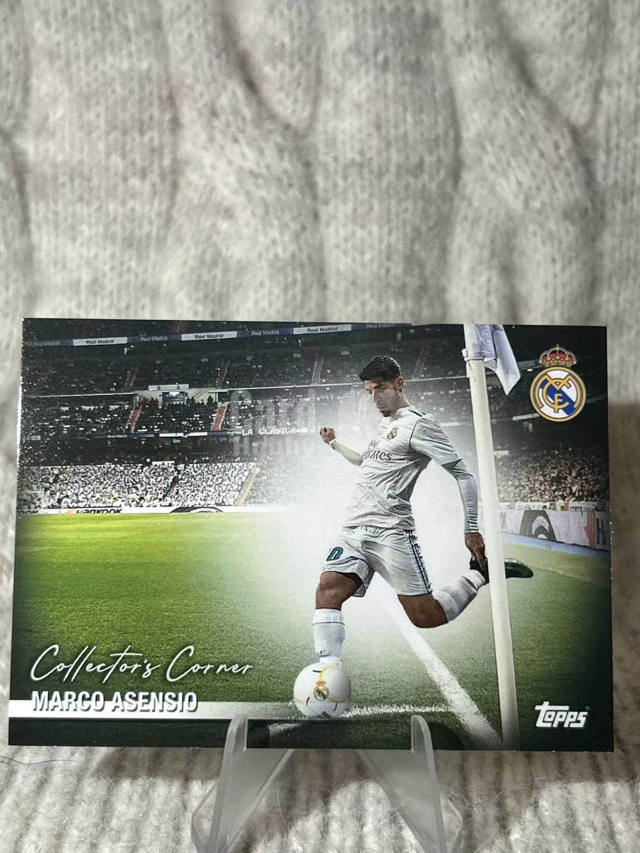 2024 Topps Collector's Corner Marco Asensio 马尔科・阿森西奥 - 曾效力皇马,西班牙边路好手,远射能力突出,盘带犀利,关键战常有发挥,凑套必备