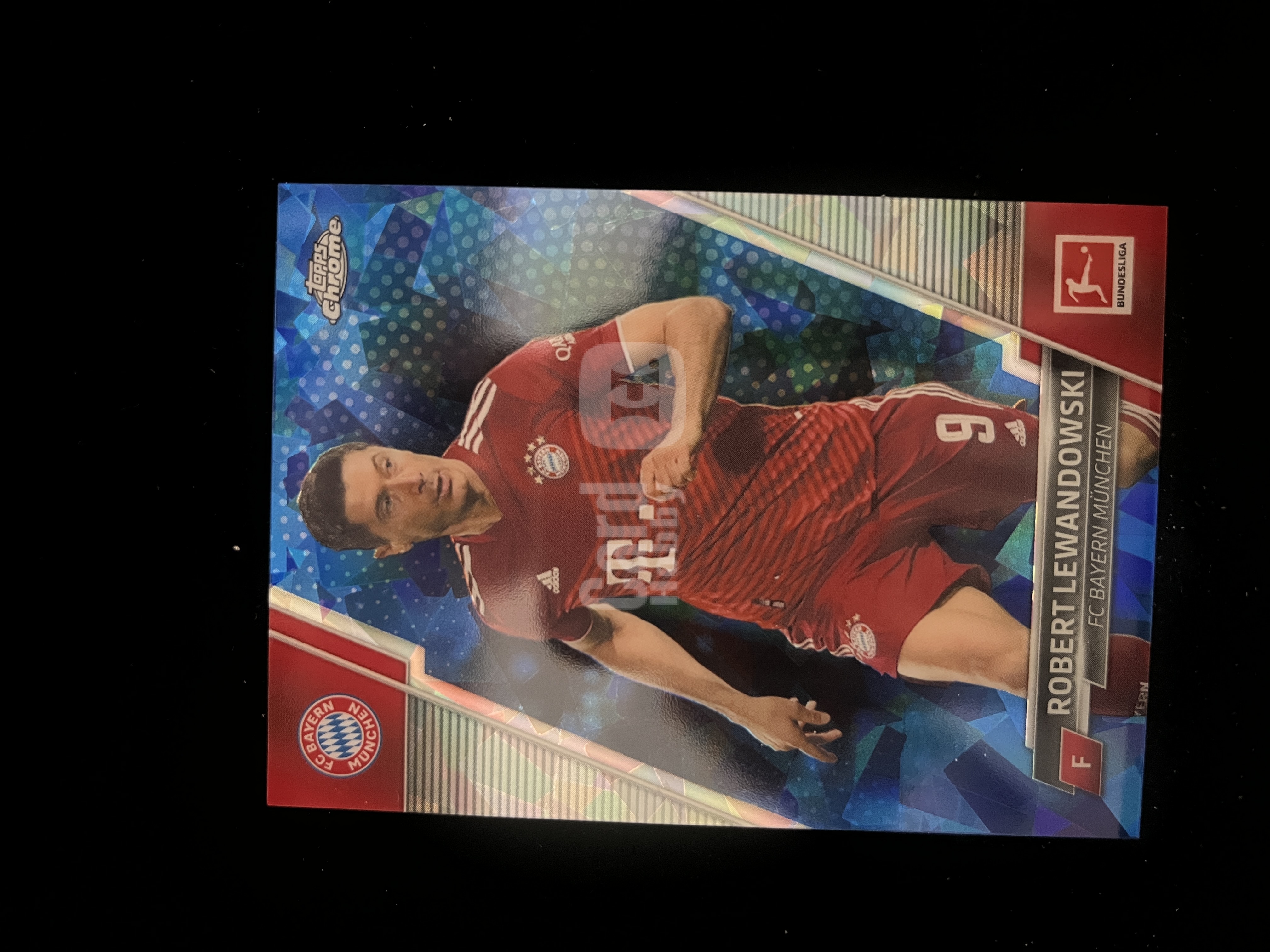 免费代拍 Topps Chrome 德甲 莱万多夫斯基 Robert Lewandowski Sapphire 卡品如图#I080