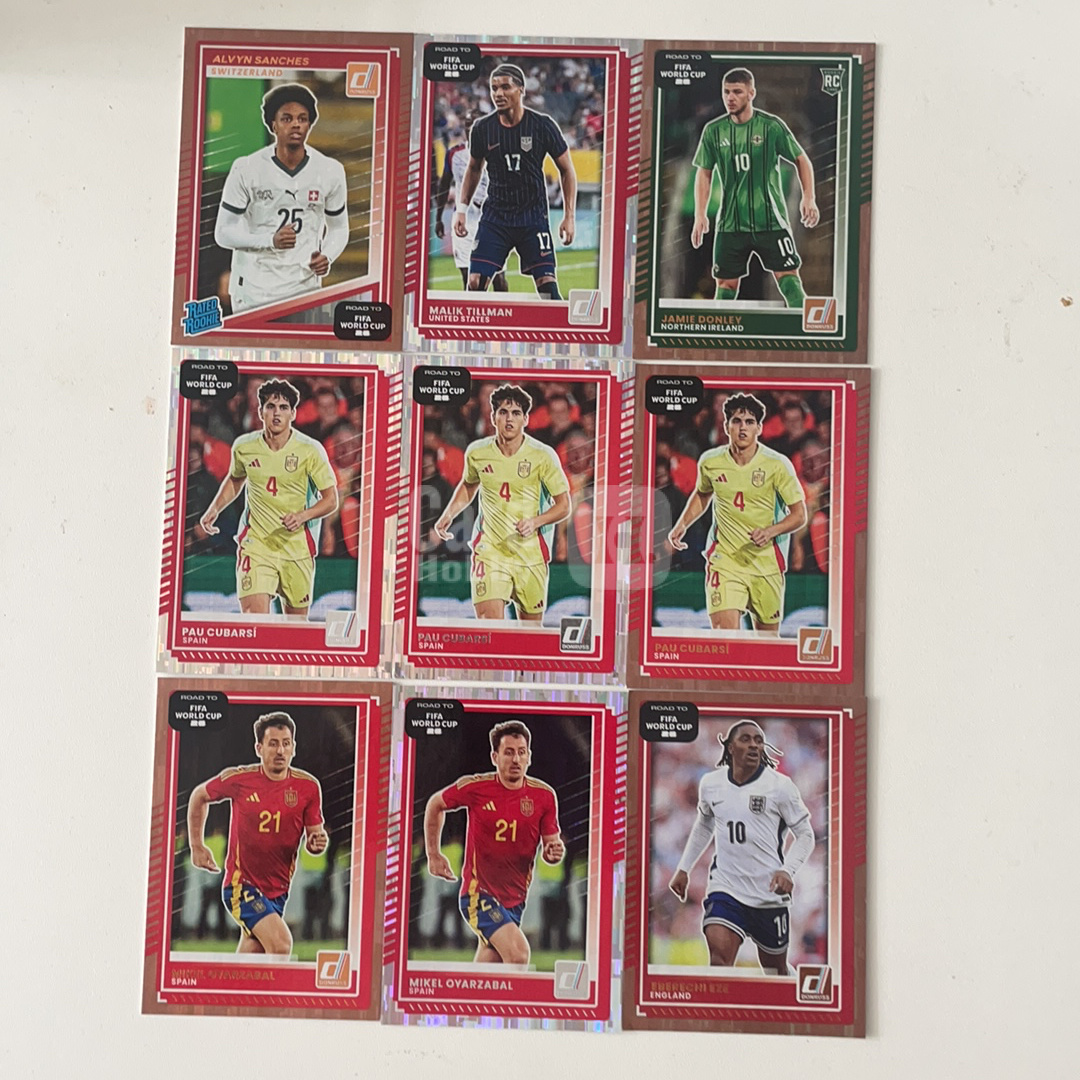 2025-26 Panini Donruss Road to World Cup Eberechi Eze N1 16