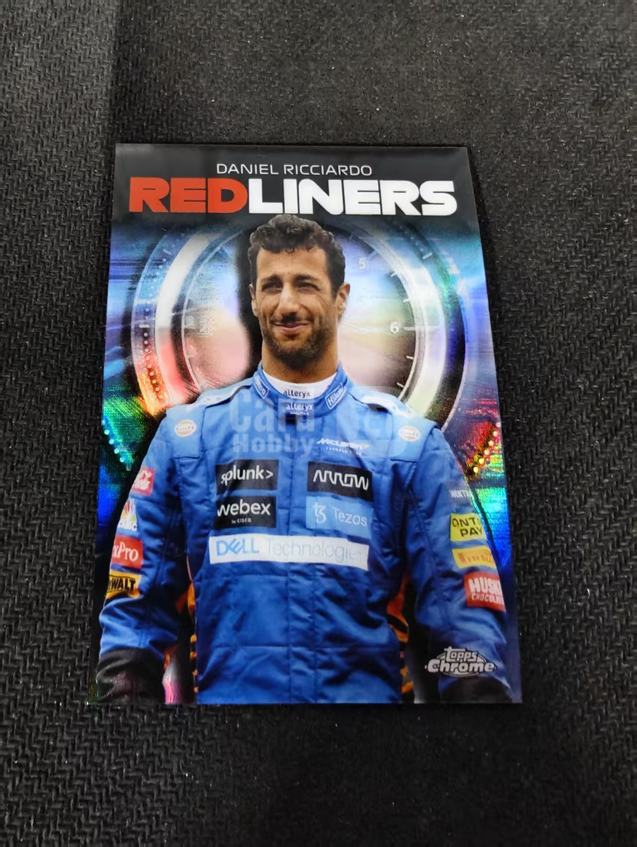 2021 Topps Chrome Daniel Ricciardo F1 银折 red liners 特卡 里卡多 划痕 边角瑕疵 #4