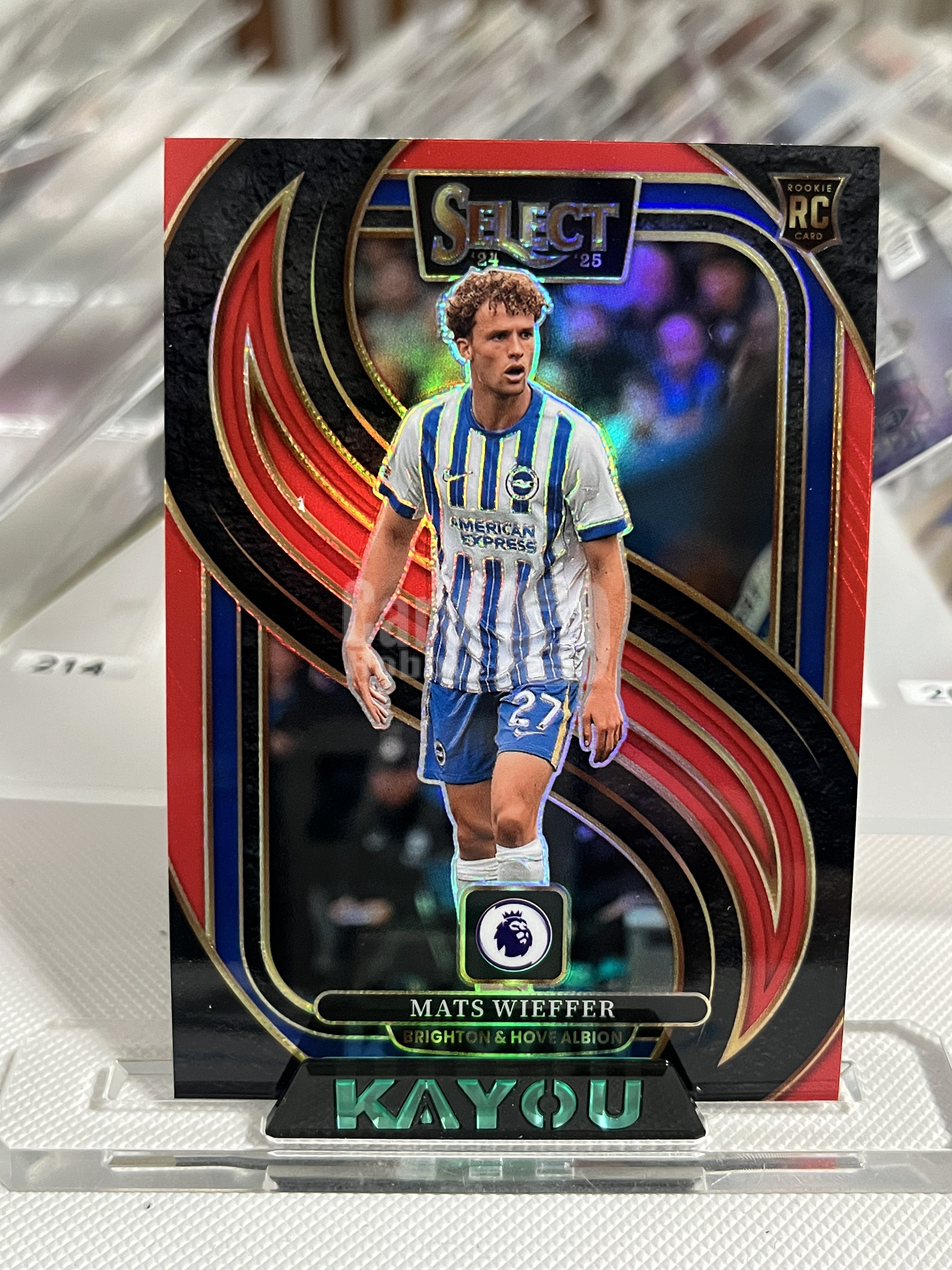 2024-25 Panini Select Mats Wieffer 马茨·维弗 布莱顿 新秀 卡品如图接代拍#213