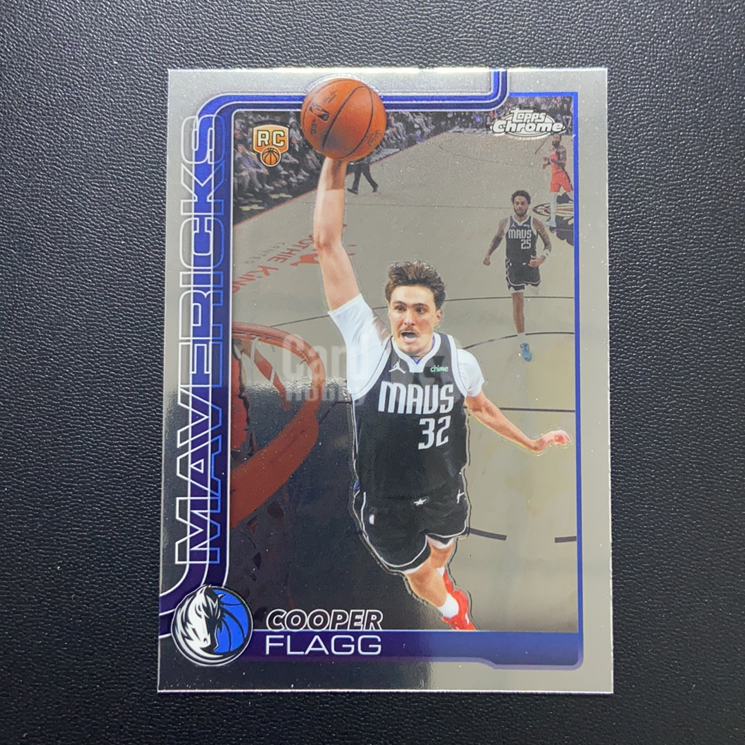【小牛代拍】2026 Topps Chrome Update Cooper Flagg RC TCU 新秀 库珀 弗拉格 正Base 大热状元秀 只合并当日订单卡品如图(男)