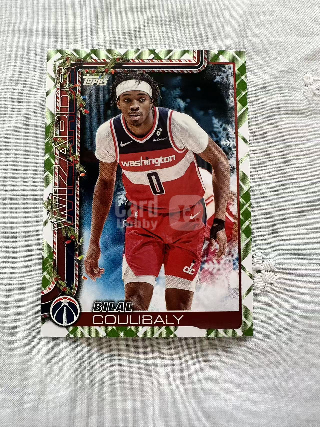 2025 Topps Flagship Bilal Coulibaly 比拉尔 库利巴利 base 冰雪嘉年华 奇才 蒽蒽