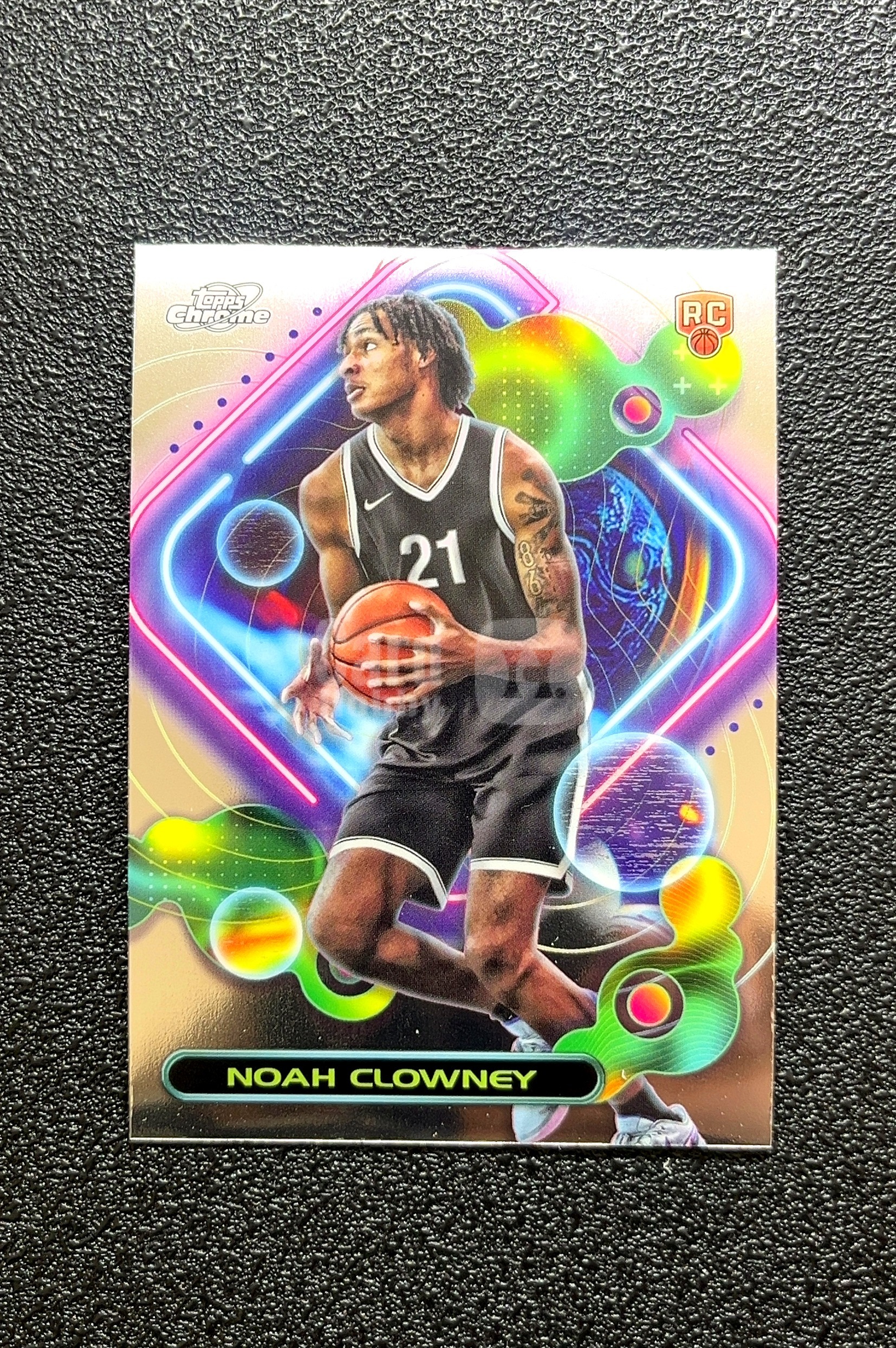 【岛屿拍卖】2024 Topps Chrome Noah Clowney 诺亚·克劳尼 新秀 RC 卡品如图 高价值 #169 Brooklyn 布鲁克林 0008#513