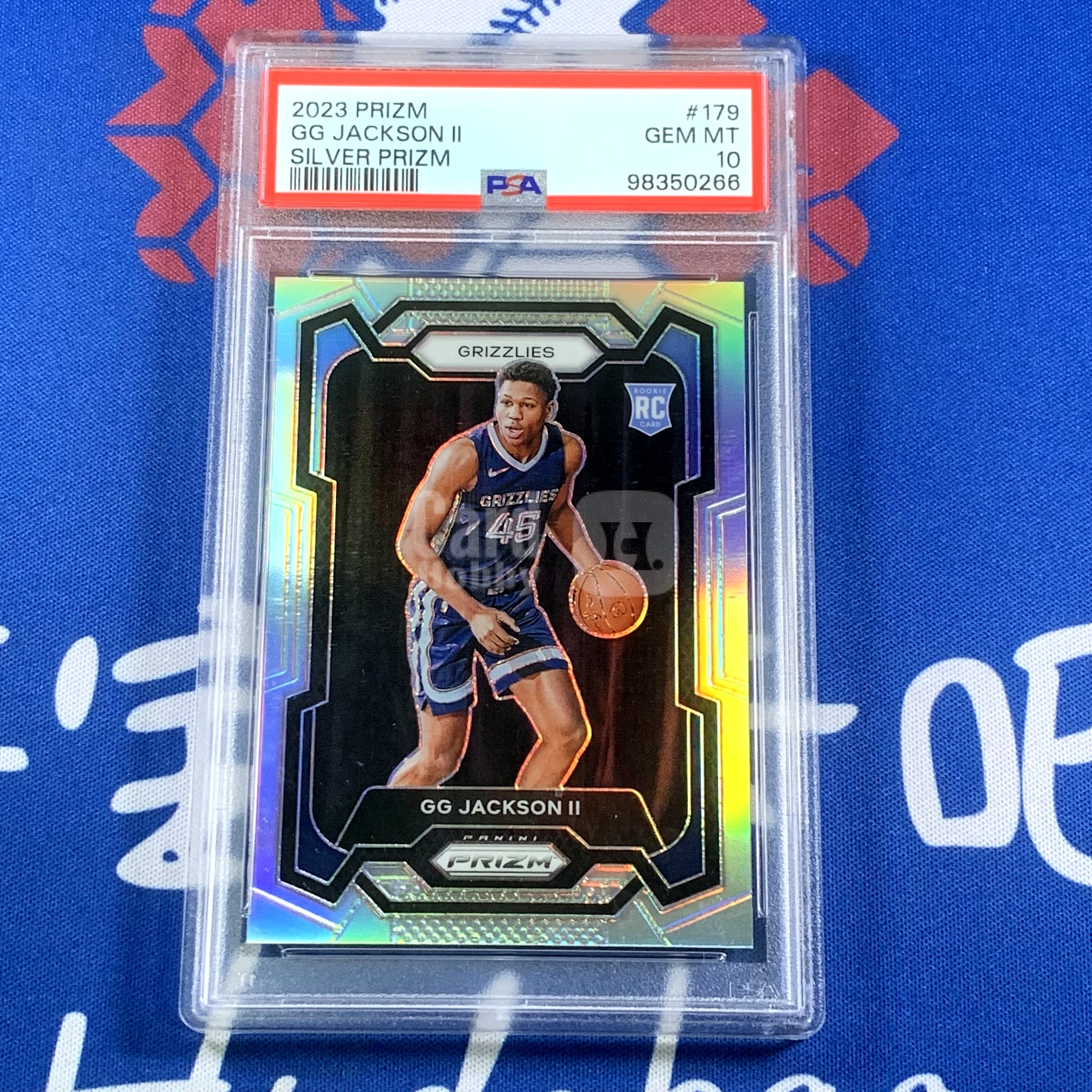 2023-24 Panini Prizm G.G. Jackson 【海宝】灰熊新秀RC GG杰克逊正 