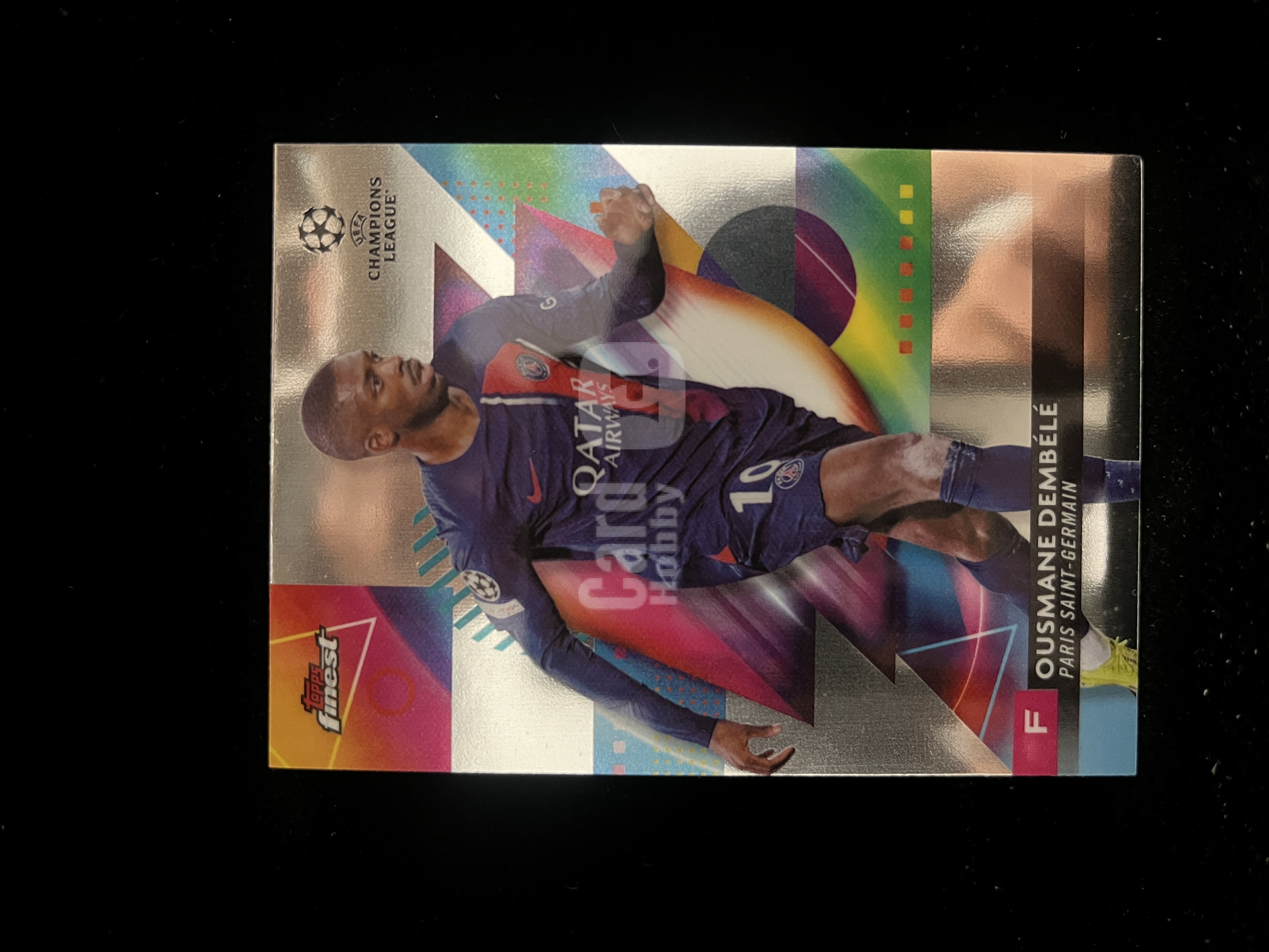 免费代拍 2024 Finest精品 欧冠 登贝莱 Ousmane Dembélé 卡品如图#A631