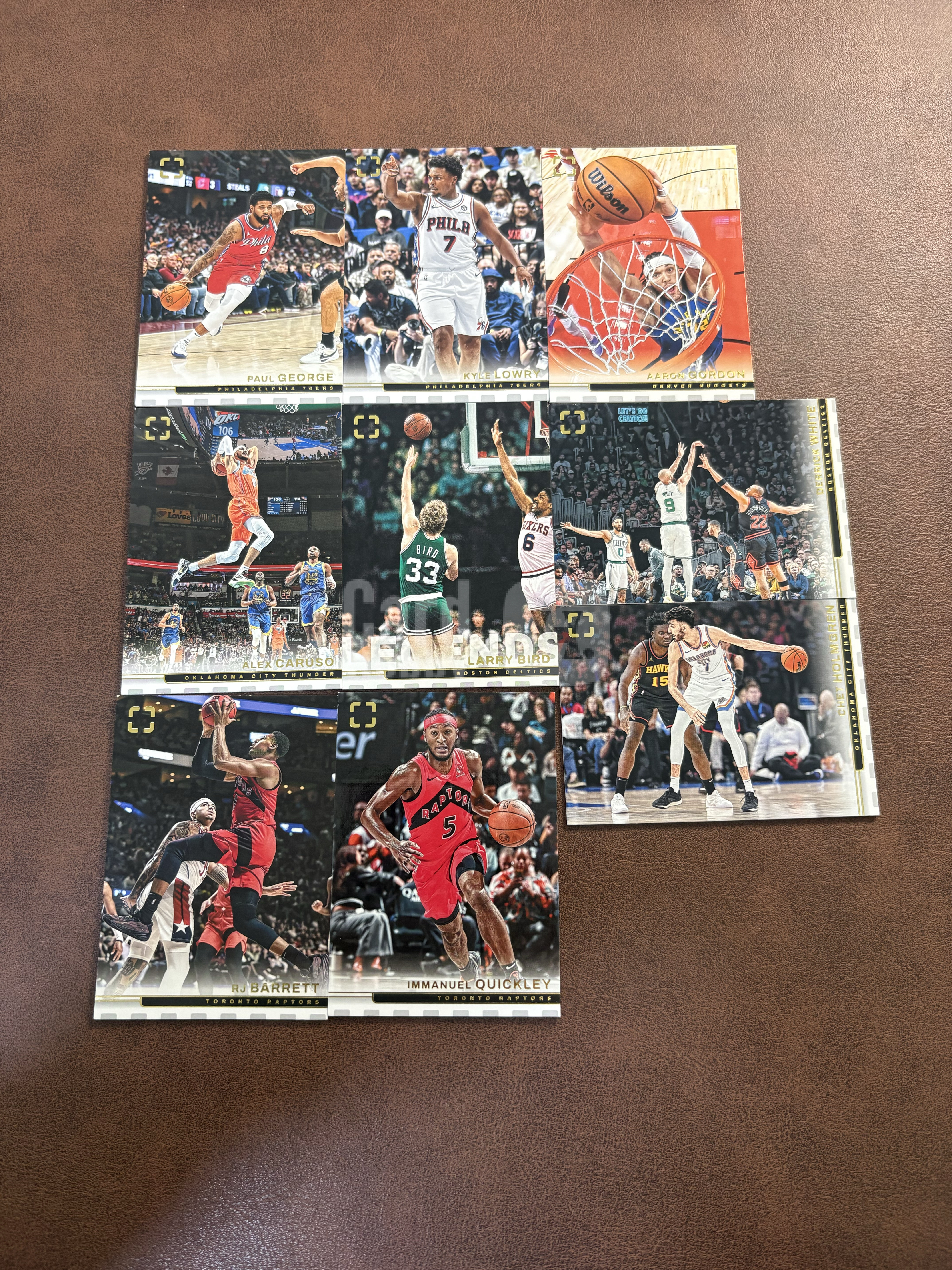2024-25 上镜 base lot 打包 保罗 乔治 洛瑞 戈登 德里克 怀特 拉里 伯德 卡鲁索 巴雷特 奎克利 切特(宏图代卖)侠