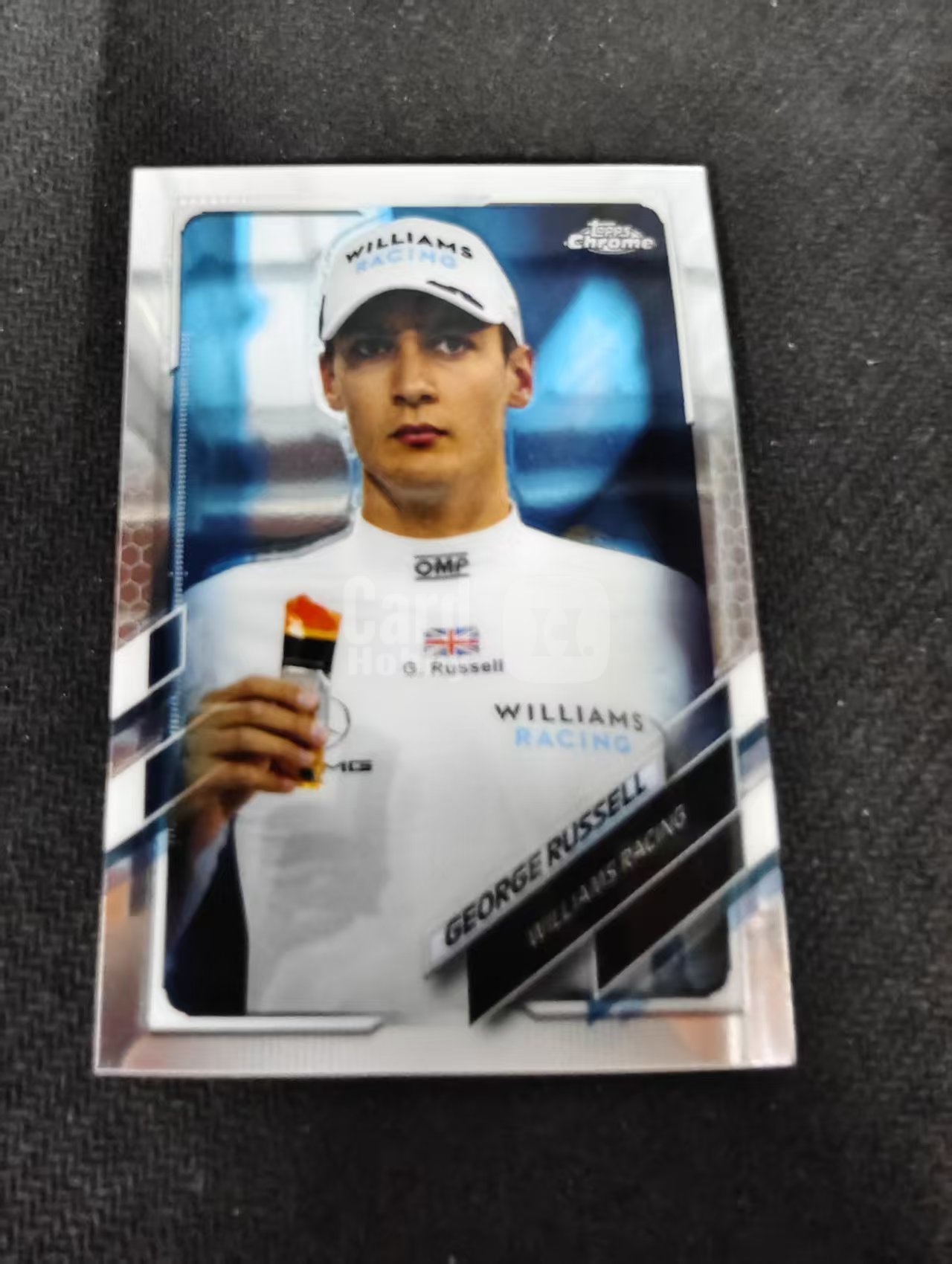 2021 Topps Chrome George Russell F1 威廉姆斯车队 乔治 拉塞尔 划痕 边角瑕疵 #35