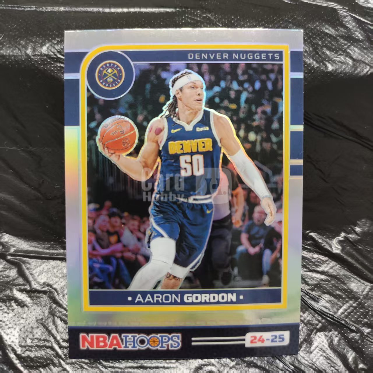 2024-25 Panini Hoops Aaron Gordon 阿隆 戈登 银折 折射 掘金队 收藏必备 可累计 回收球星卡