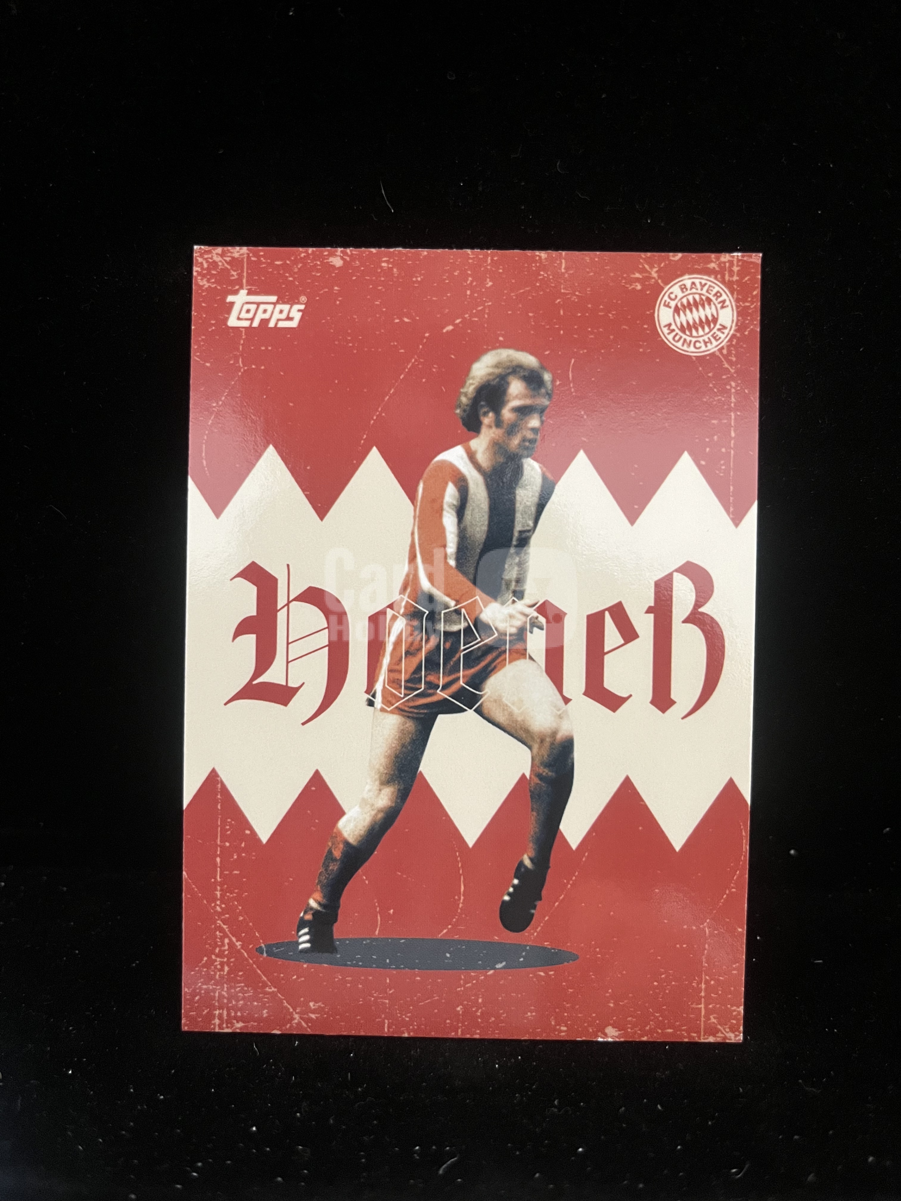 免费代拍 Topps FC Bayern Munchen Team Set 德甲 乌利·赫内斯 Uli Hoeneß 卡品如图#H322