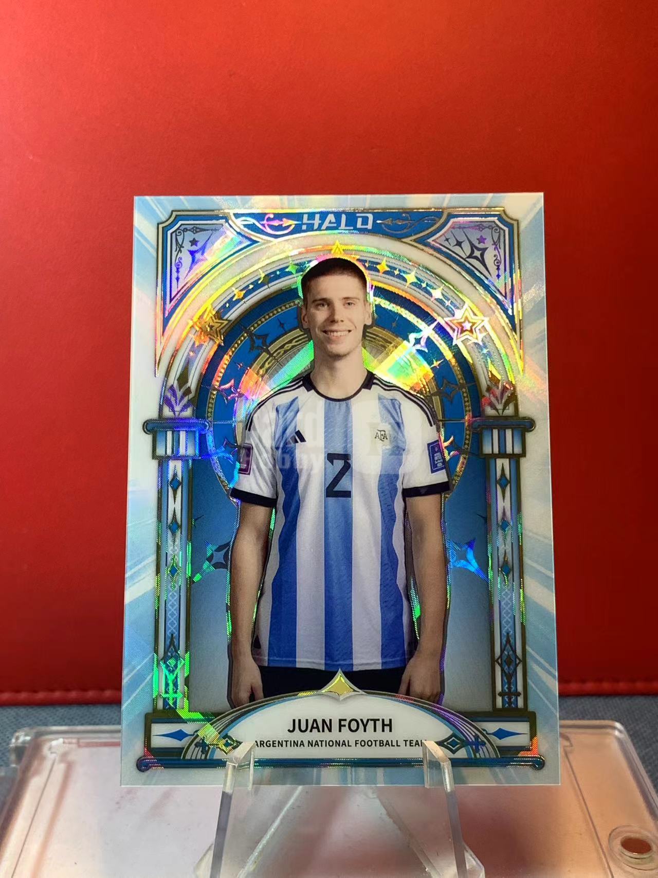 (詹叔代拍)2025 Herock Halo 上海闹翻天 阿根廷队盒 Juan Foyth 福伊特 188编 折射 冠军阵容特卡 顺丰寄付 泰山
