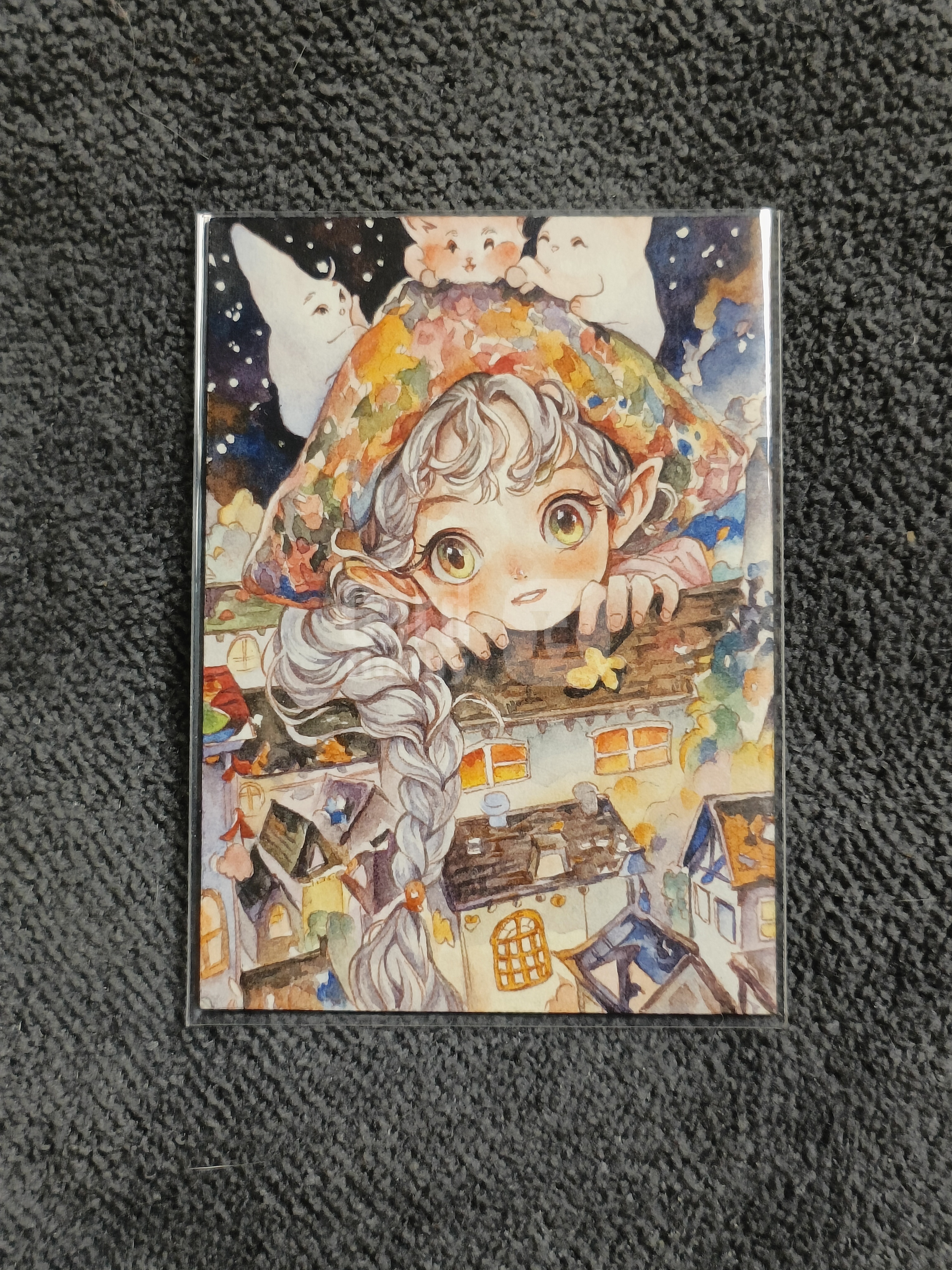 【谦谦拍卖】画师:琳镭 DAWN工作室系列手绘卡 NO TITLE 1 OF 1 BBE