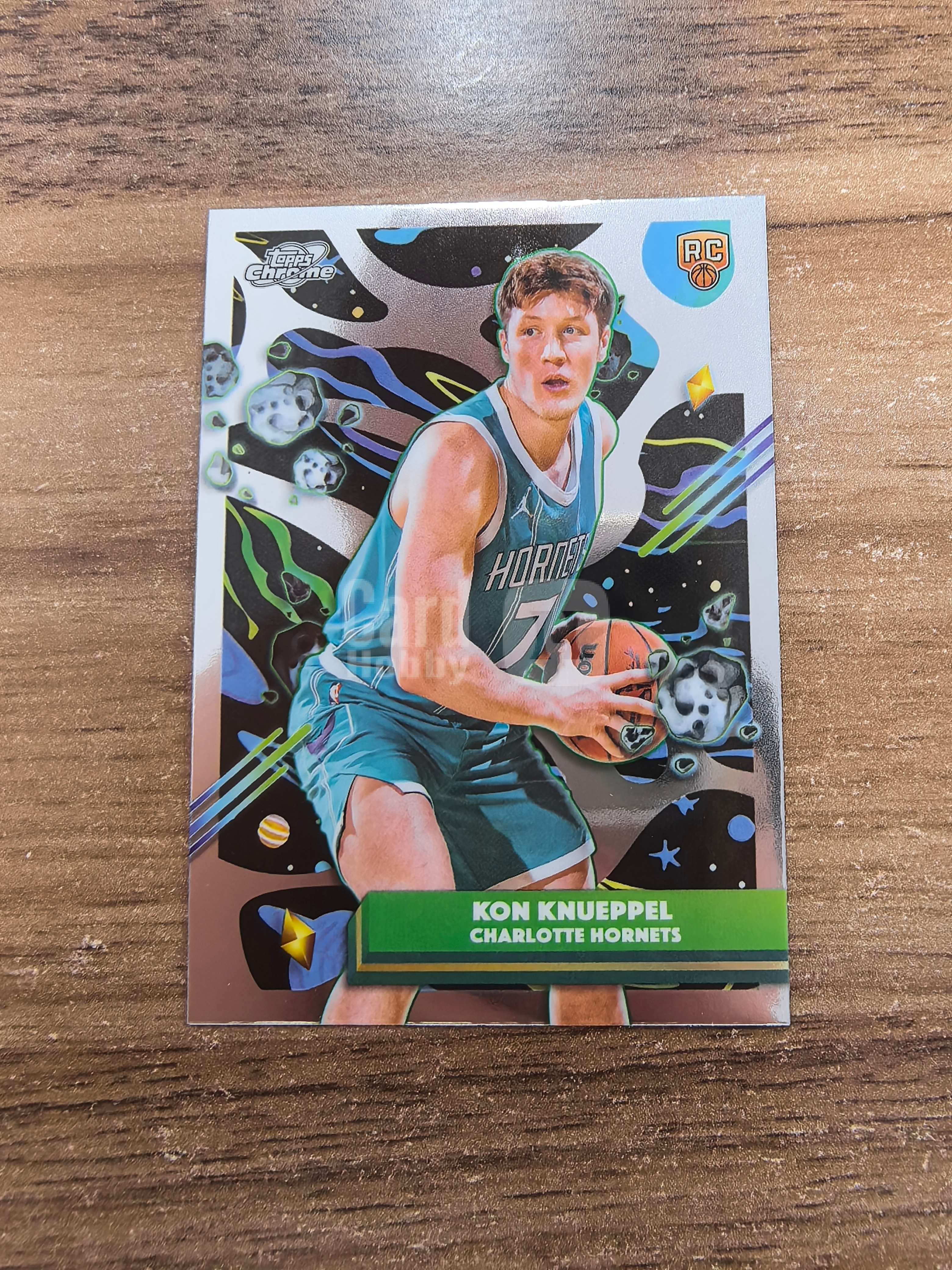 2026 Topps Cosmic Chrome Kon Knueppel RC 宇宙 黄蜂 康克努佩尔 新秀 base 实卡精美 卡品如图 min2